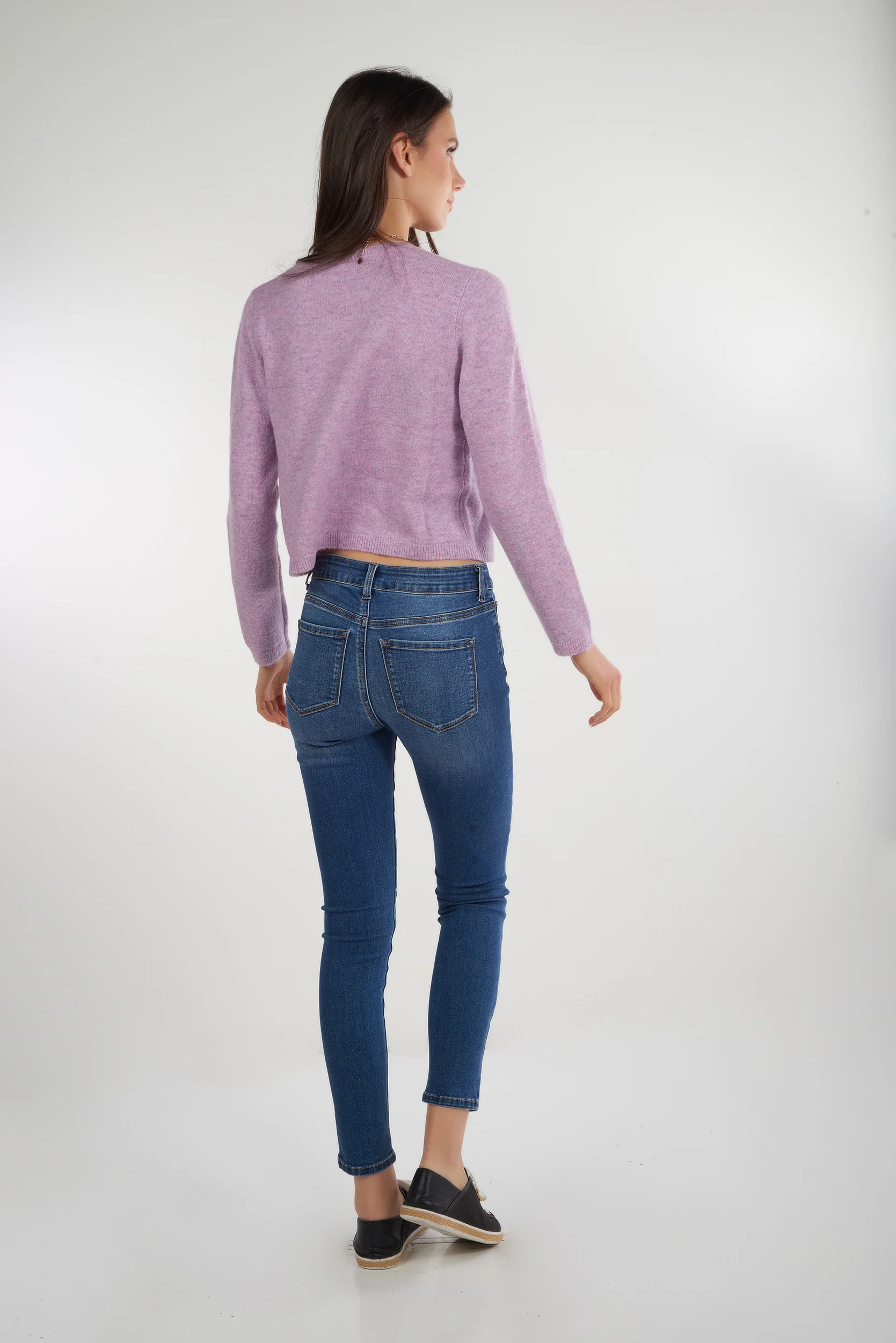 Cardigan court avec boutons - CELINDA - (E-B2) - Image 13