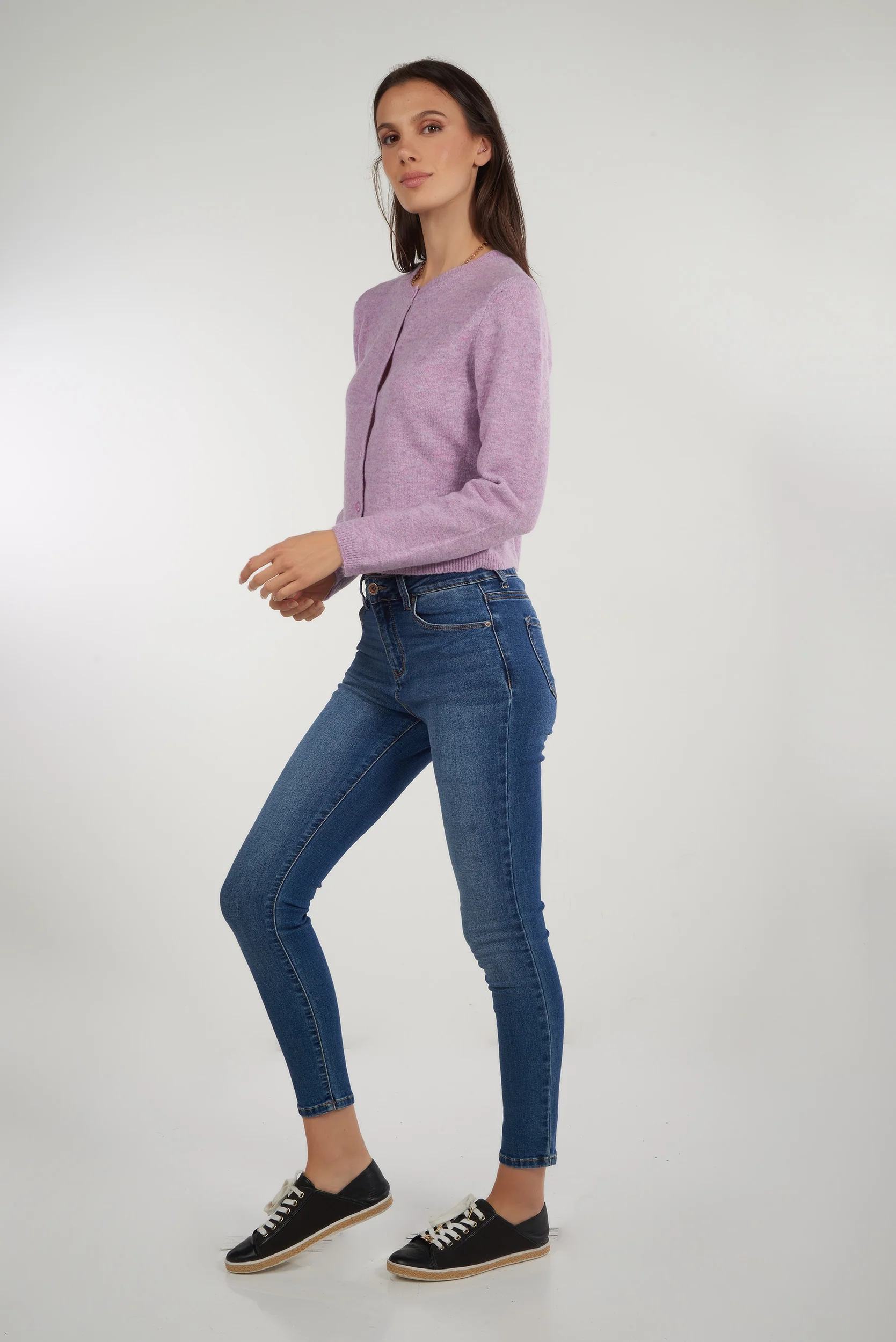 Cardigan court avec boutons - CELINDA - (E-B2) - Image 14