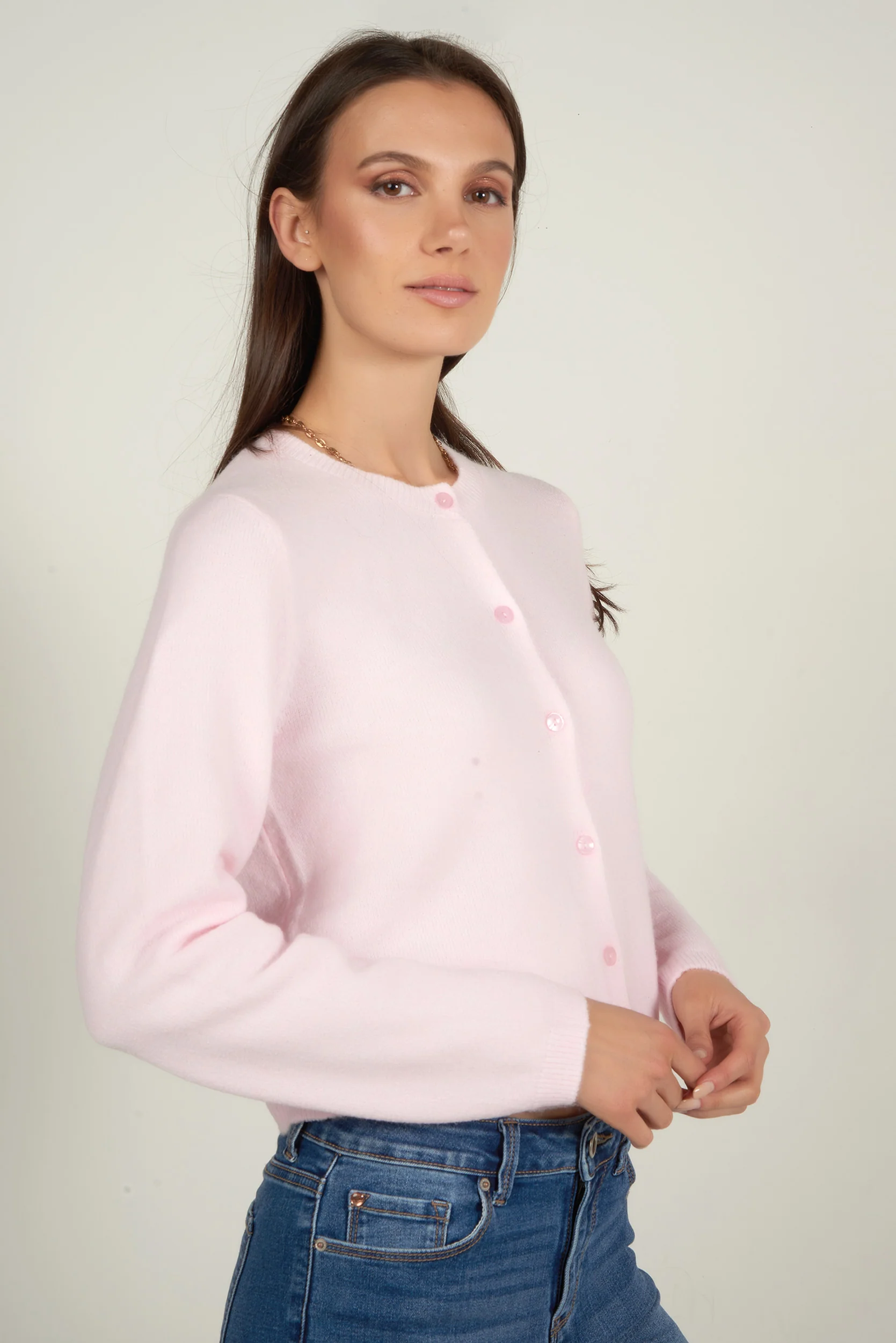 Cardigan court avec boutons - CELINDA - (E-B2) - Image 3