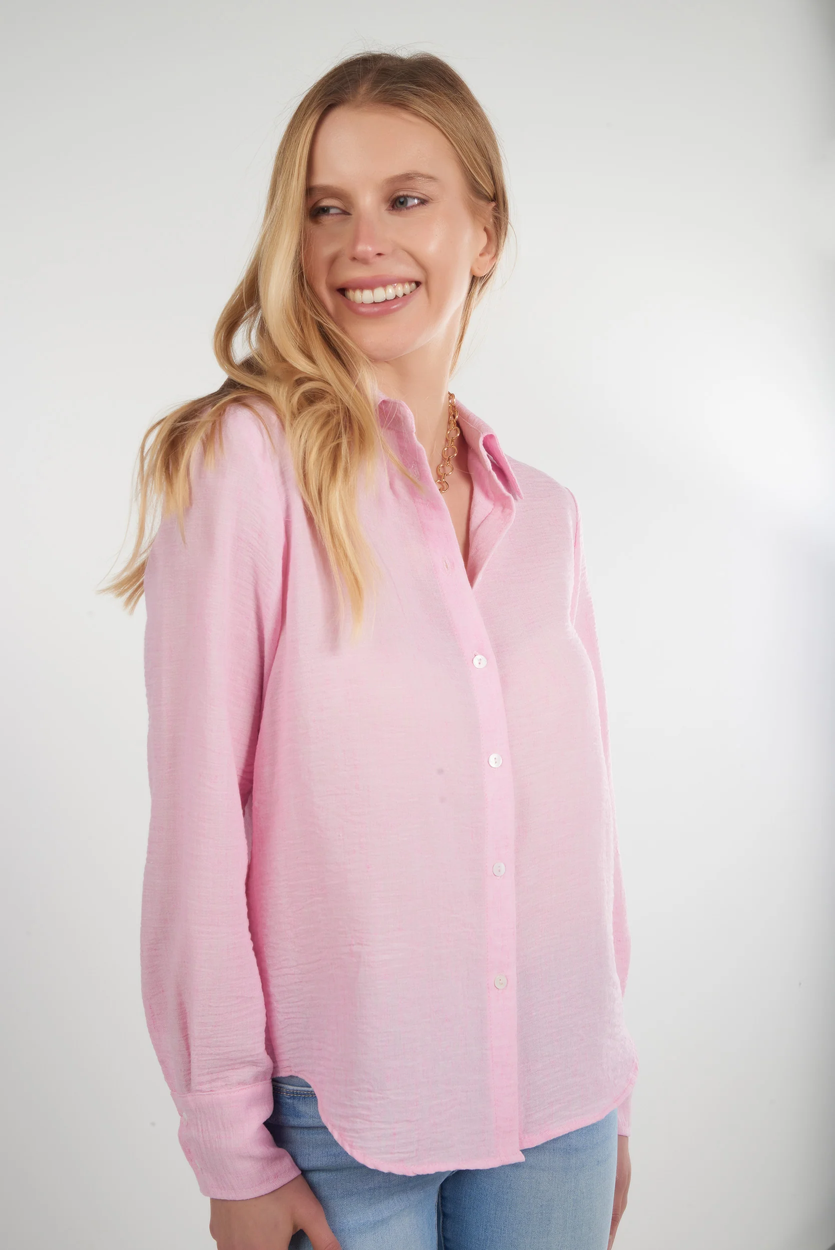 Blouse à manches longues - GOLDY-2 - (R-A10) - Image 15