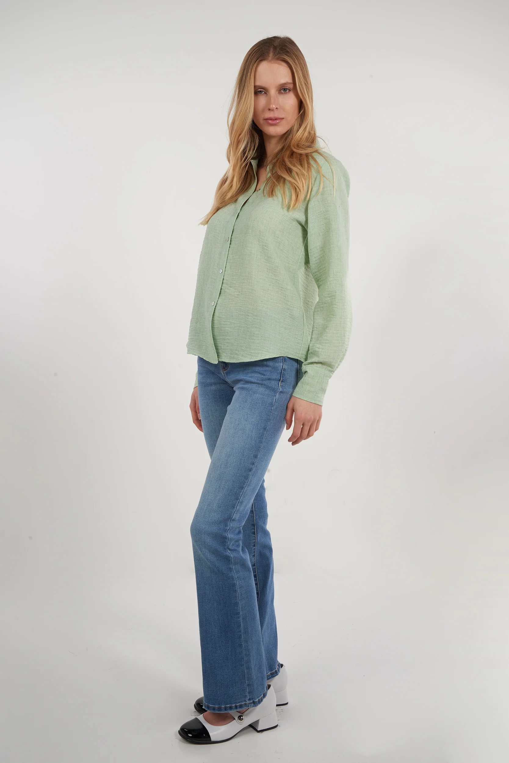 Blouse à manches longues - GOLDY-2 - (R-A10) - Image 23