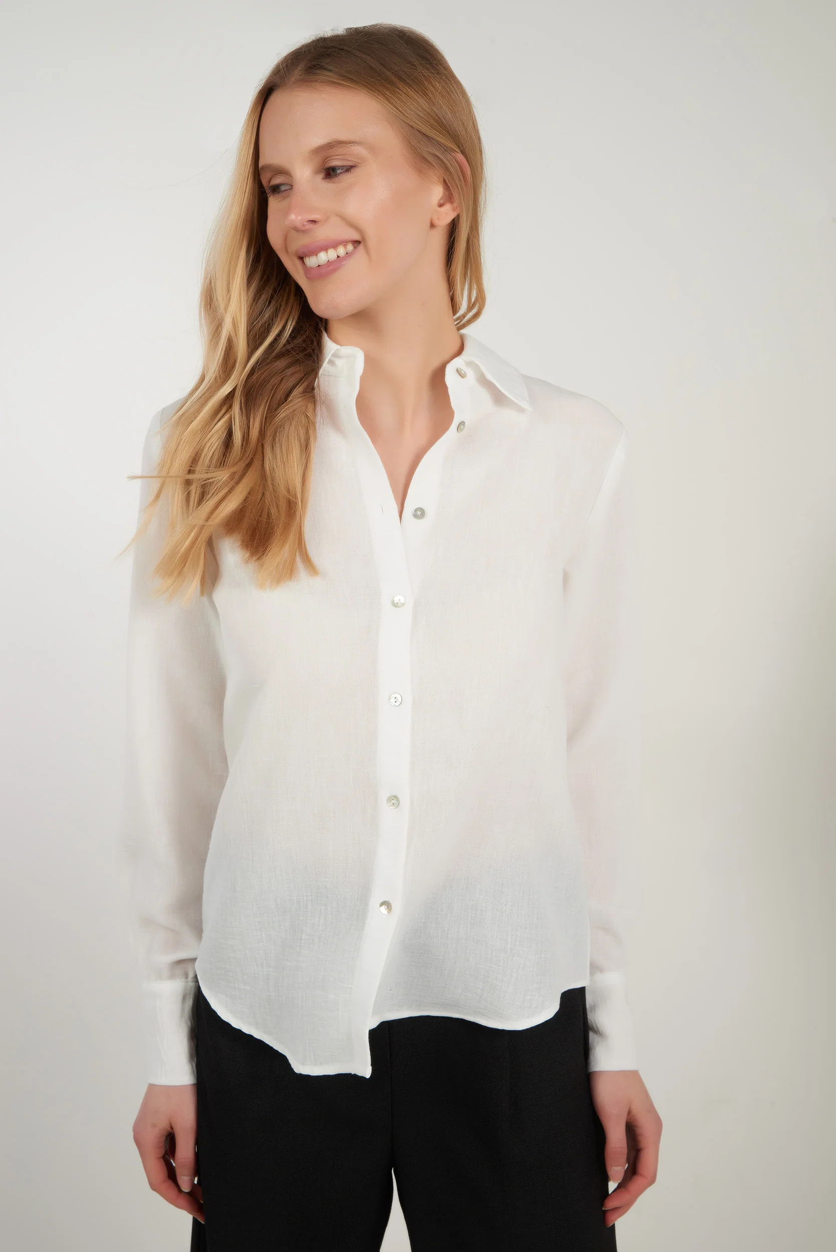 Blouse à manches longues - GOLDY-2 - (R-A10) - Image 4