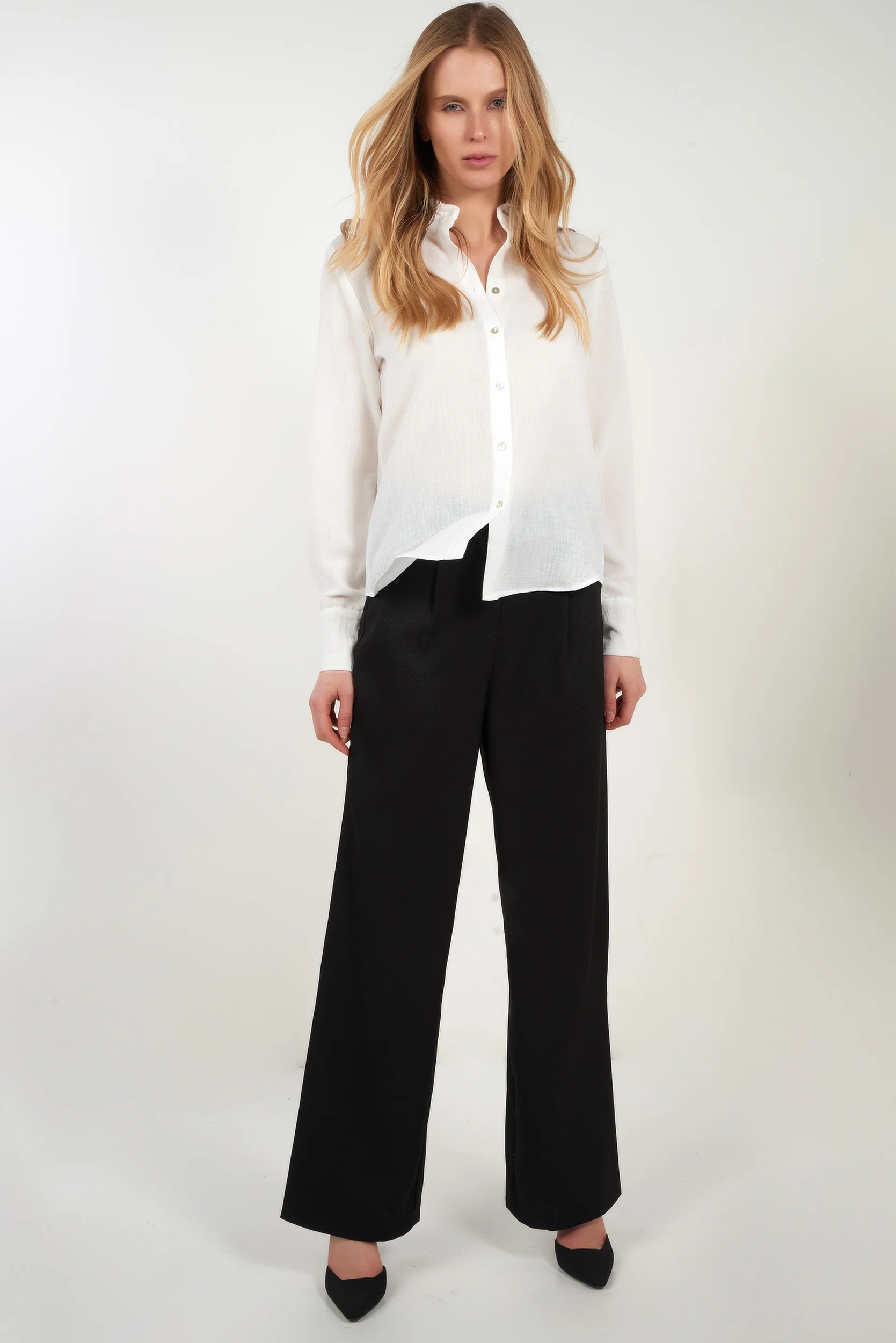 Blouse à manches longues - GOLDY-2 - (R-A10) - Image 5