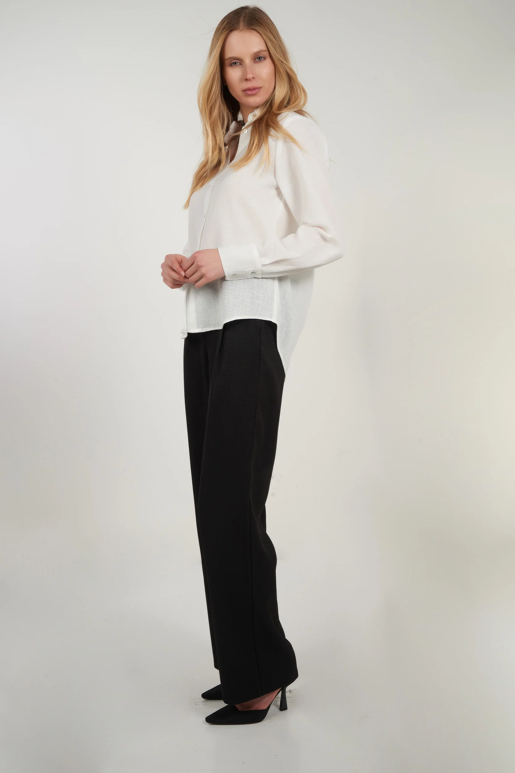 Blouse à manches longues - GOLDY-2 - (R-A10) - Image 7