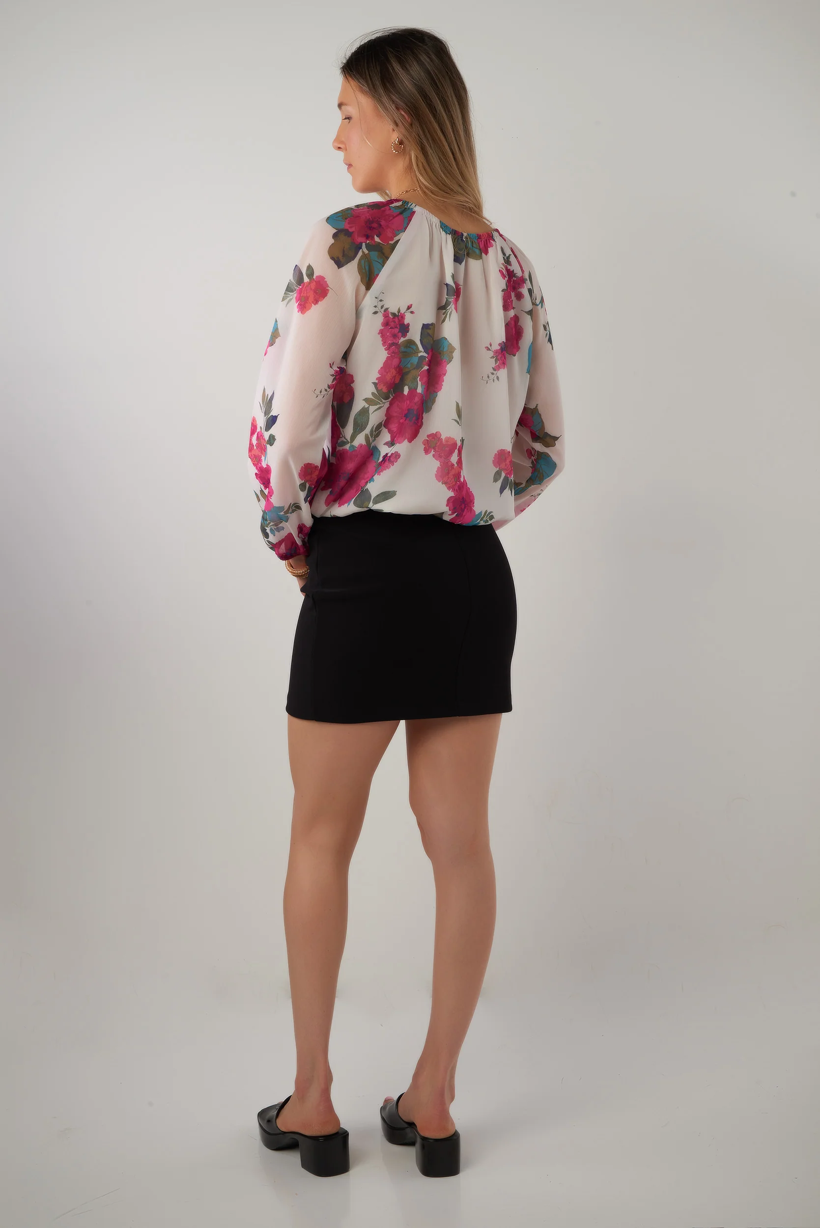 Haut imprimé en chiffon - CLAUDINE-25 - (R-A6) - Image 20