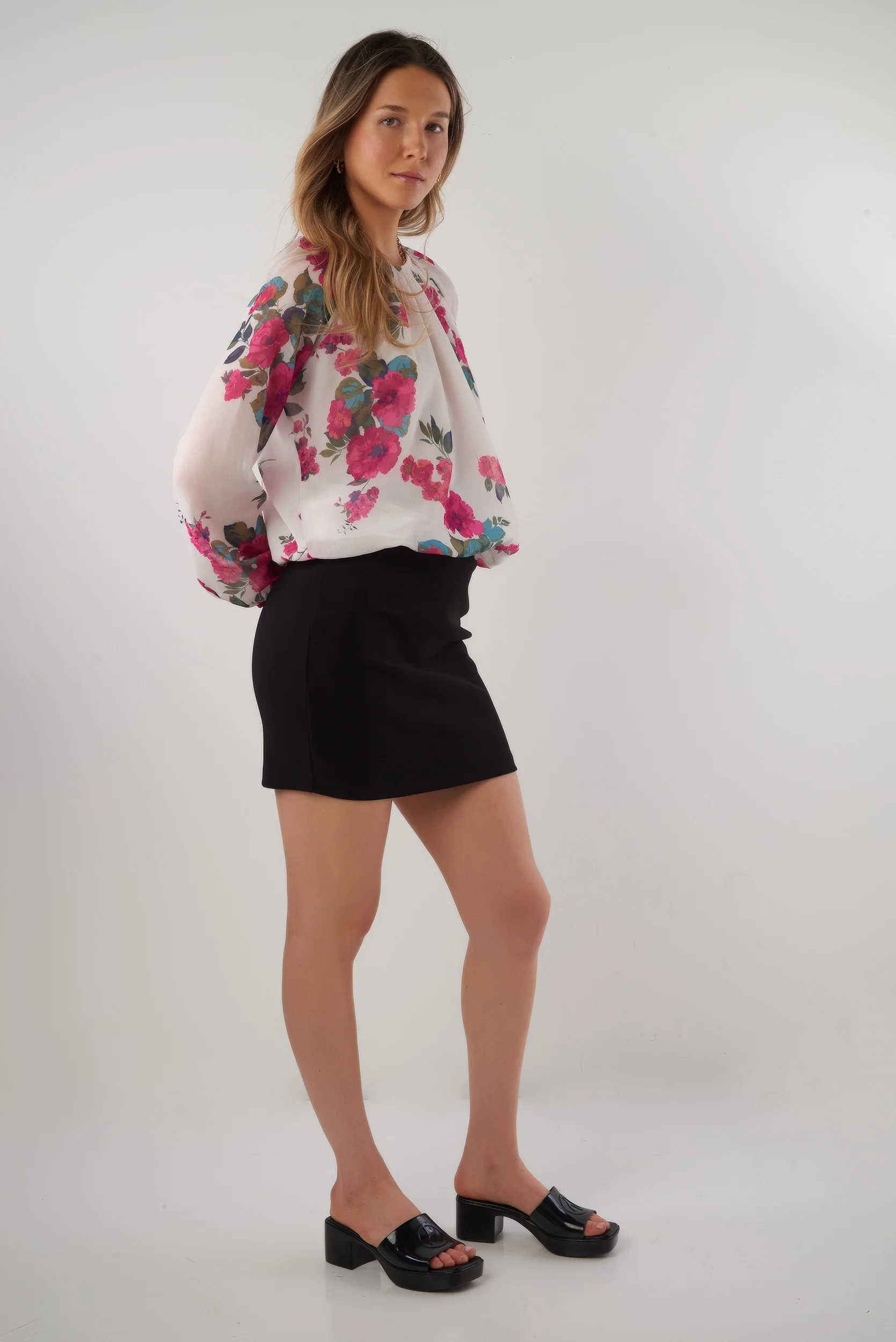 Haut imprimé en chiffon - CLAUDINE-25 - (R-A6) - Image 21