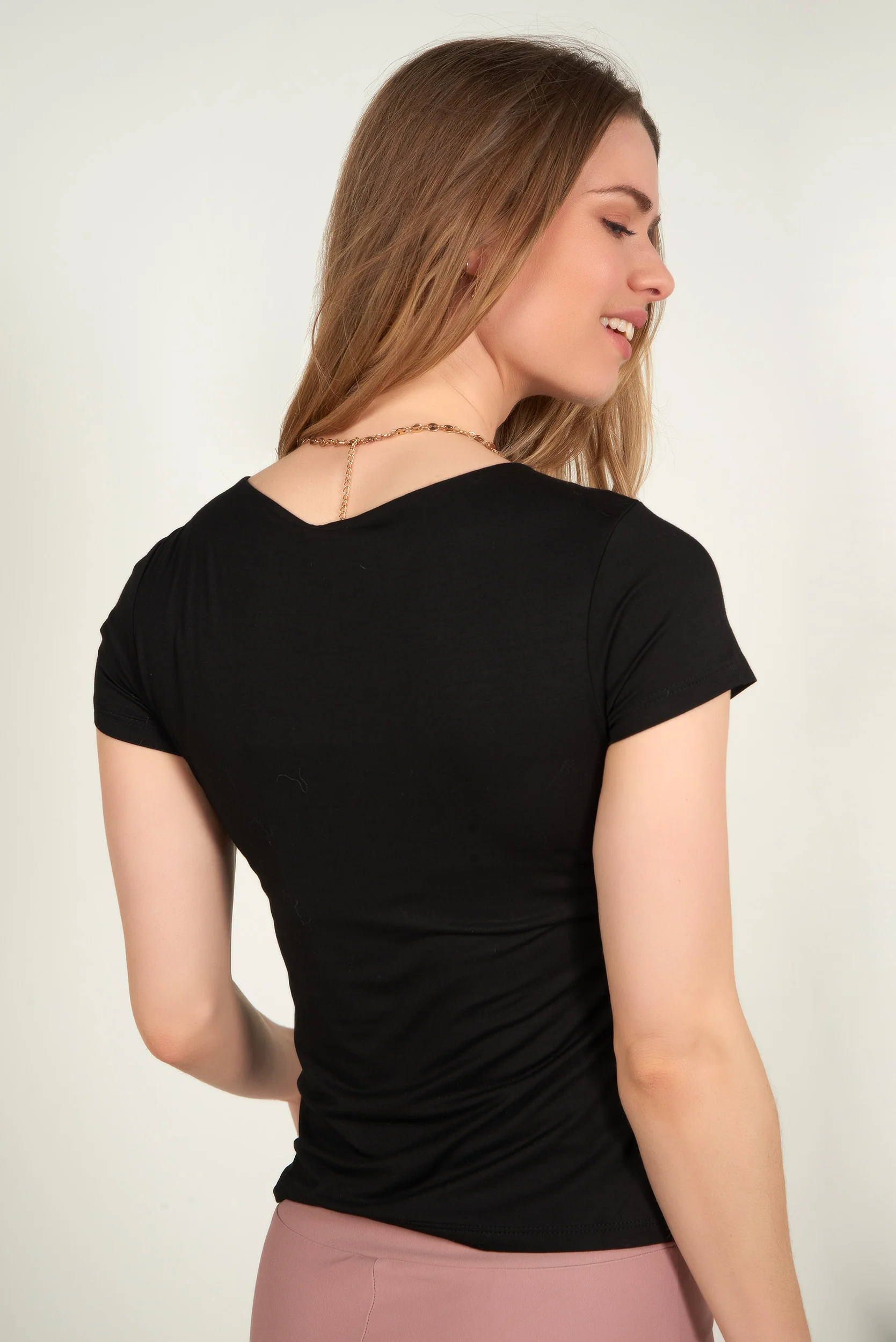 Haut chic avec détail doré - FERYEL - (E-A5) - Image 10