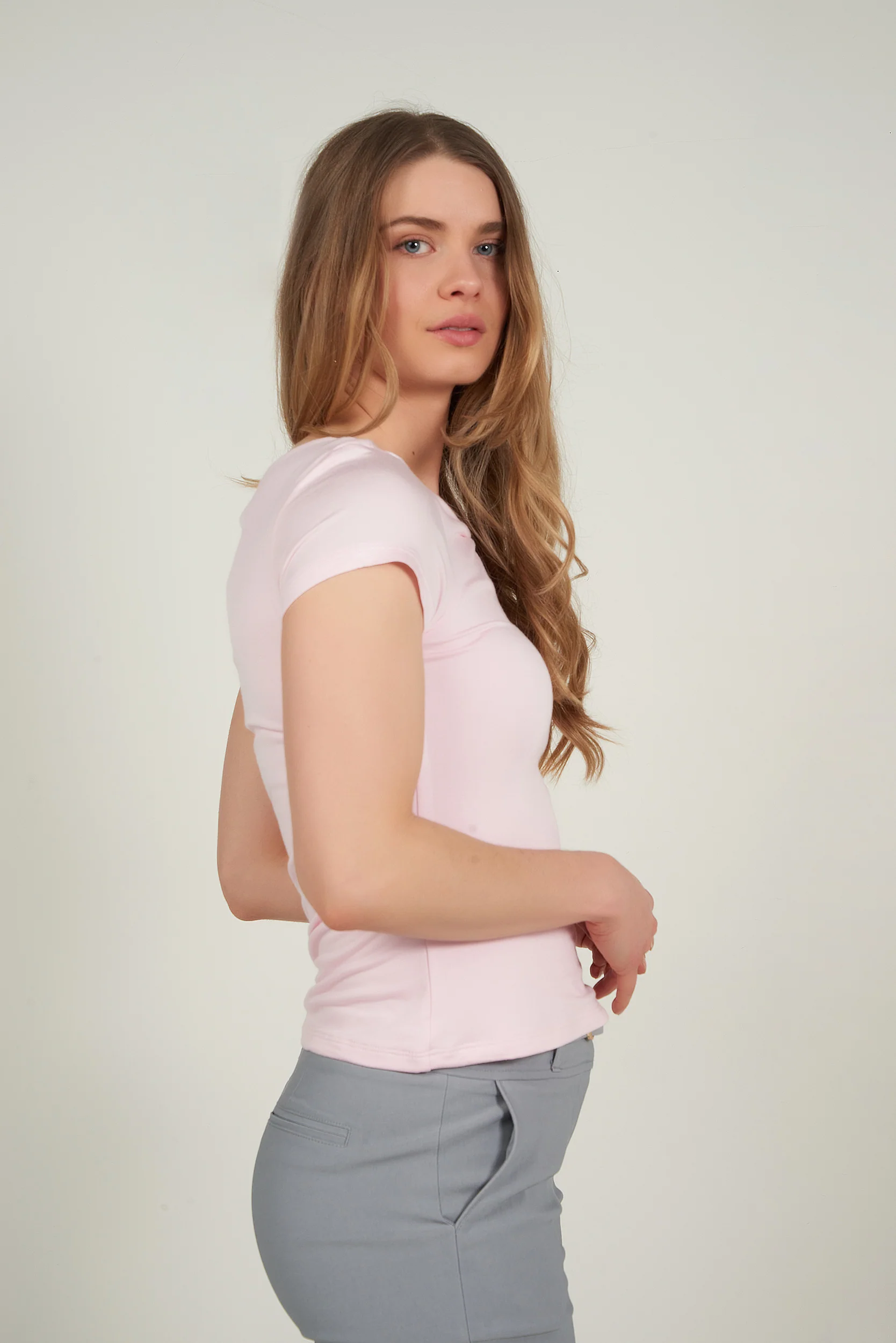 Haut chic avec détail doré - FERYEL - (E-A5) - Image 16