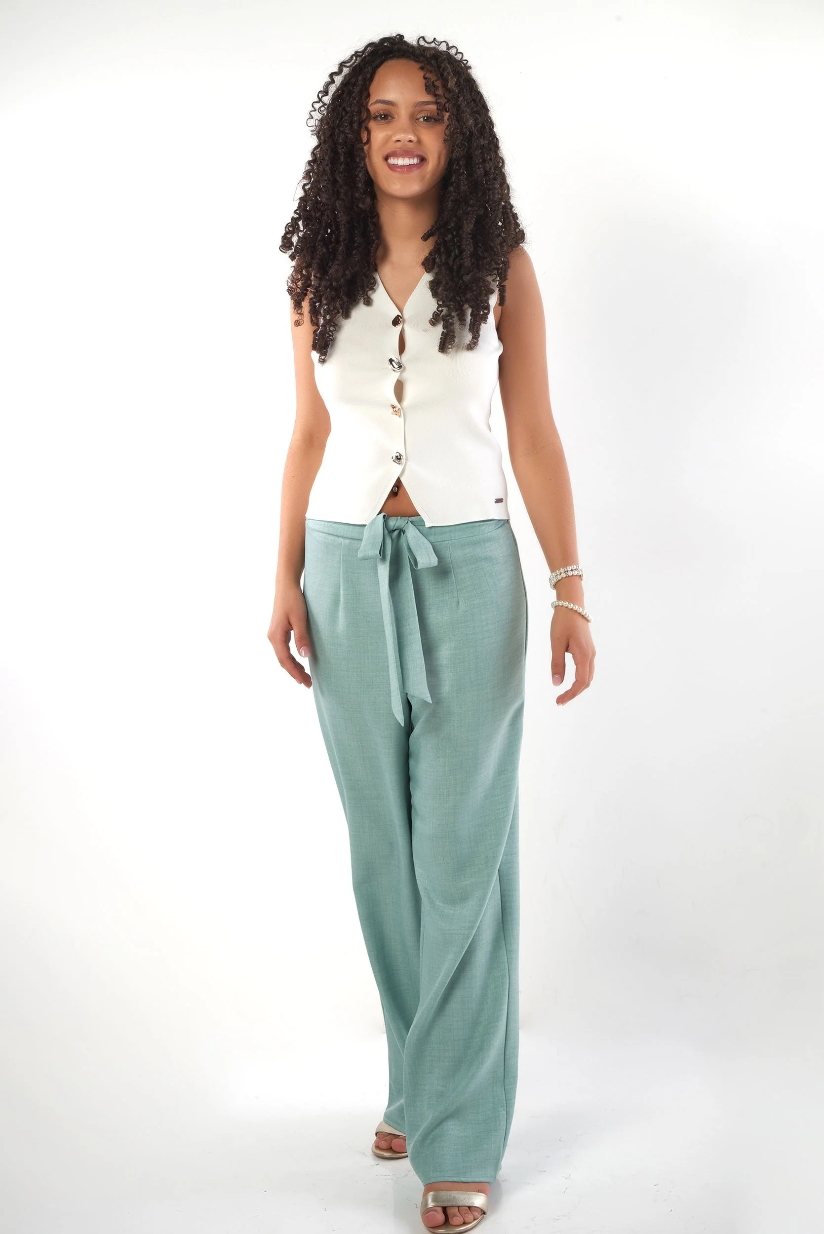 Haut Chic Sans Manches - ANNABELLE - (E-A6) - Image 4