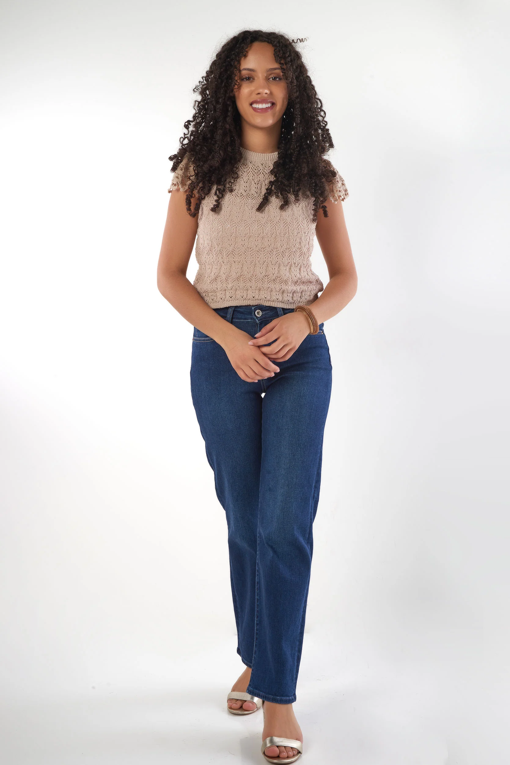 Haut en Maille Ajourée - ILYANA - (E-A5) - Image 12