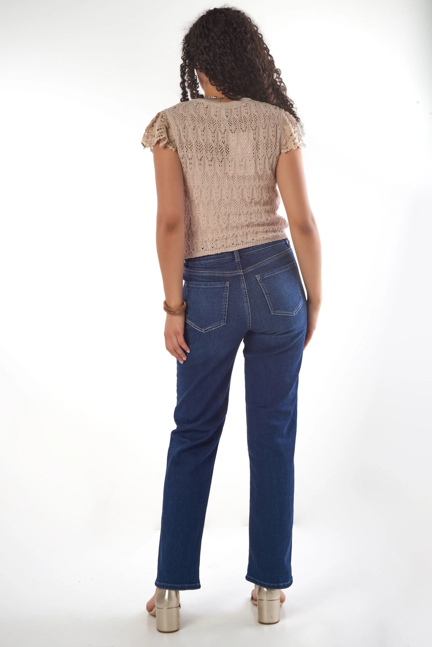 Haut en Maille Ajourée - ILYANA - (E-A5) - Image 14