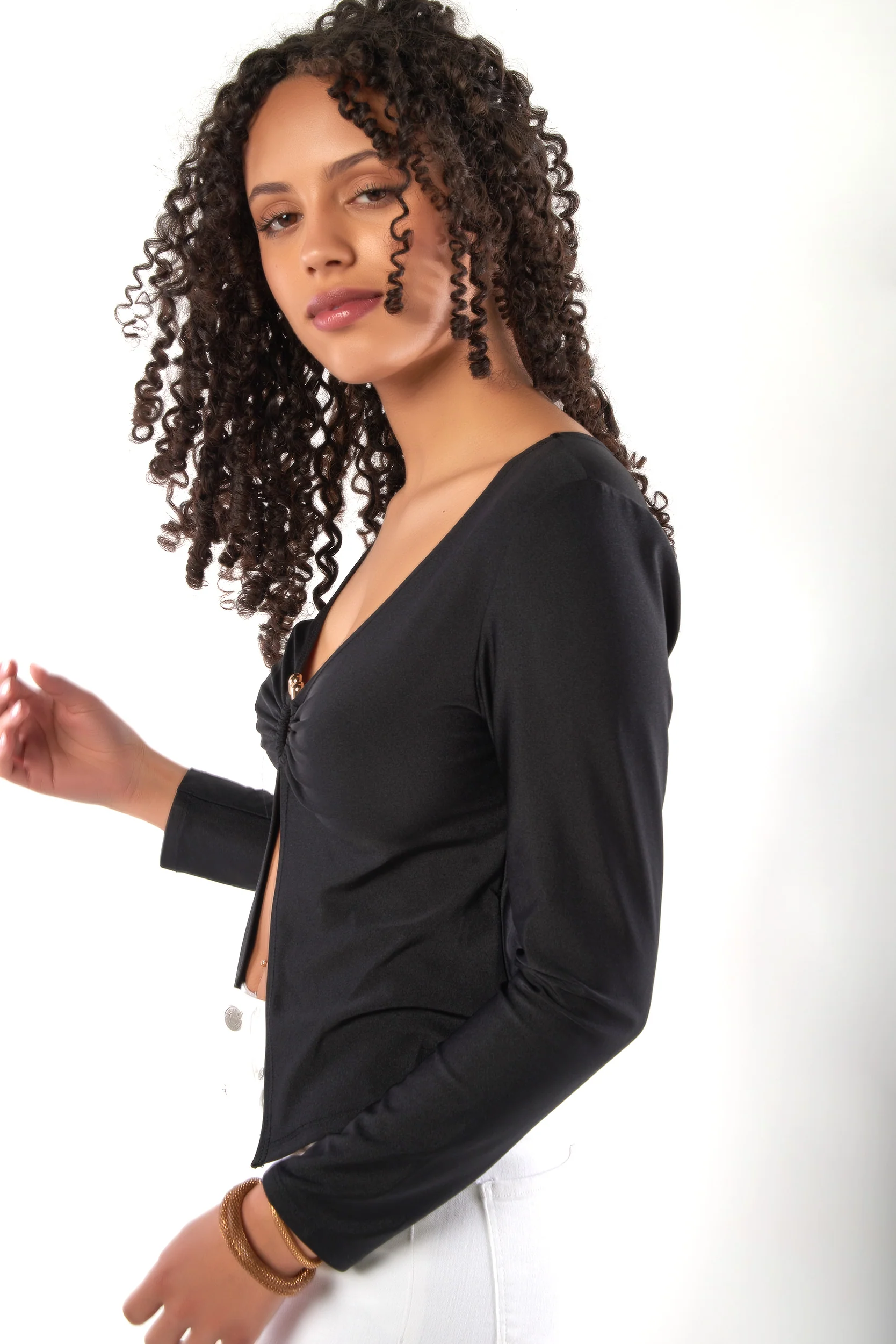 Haut à Décolleté Plongeant - JT4077A - (R-A1) - Image 18