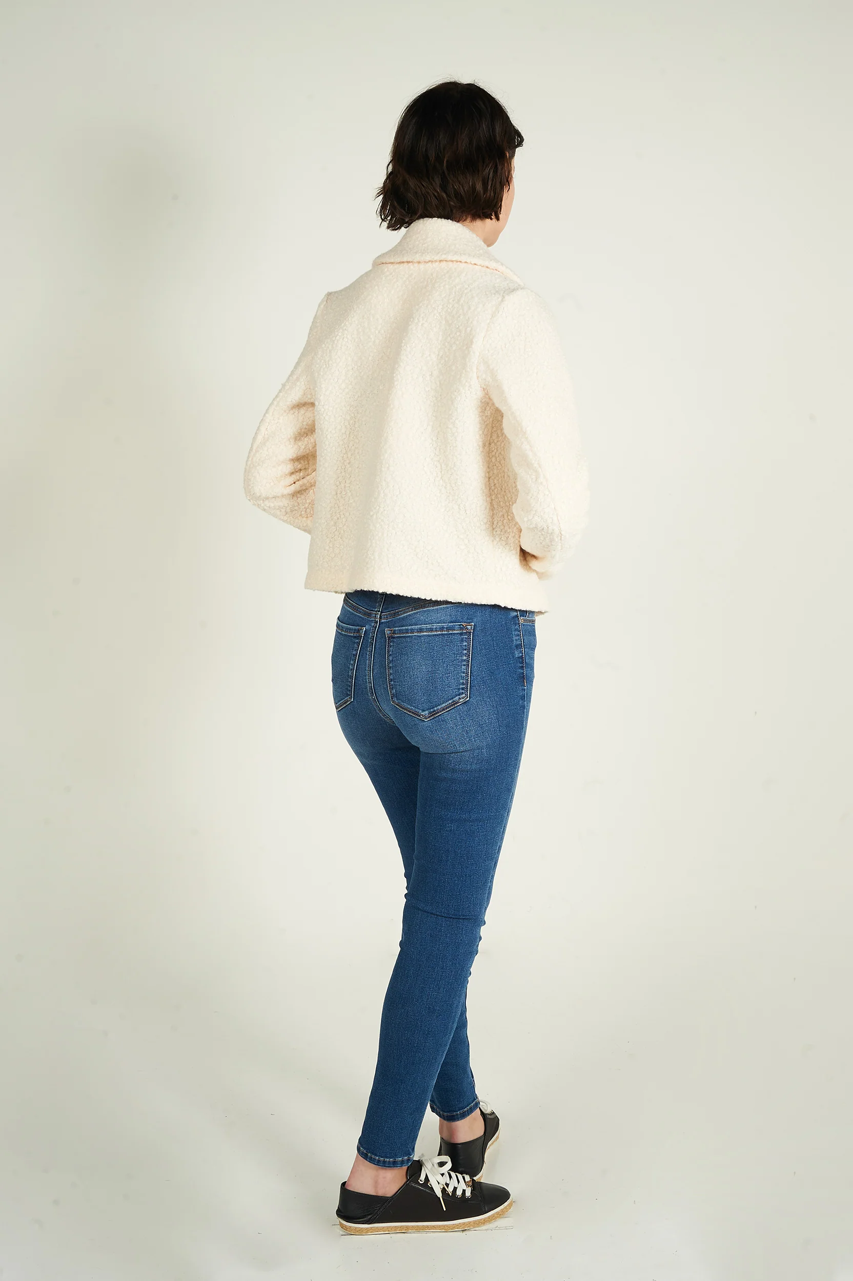 Veste sherpa en tissu bouclé - KOKO - (R-A11) - Image 14