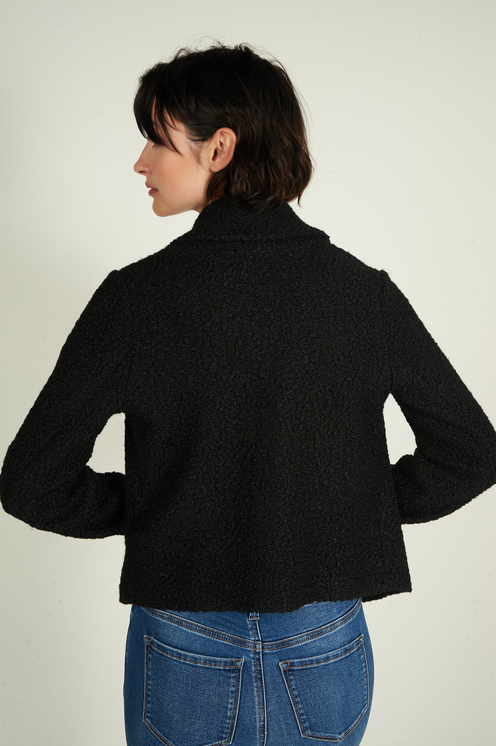 Veste sherpa en tissu bouclé - KOKO - (R-A11) - Image 17