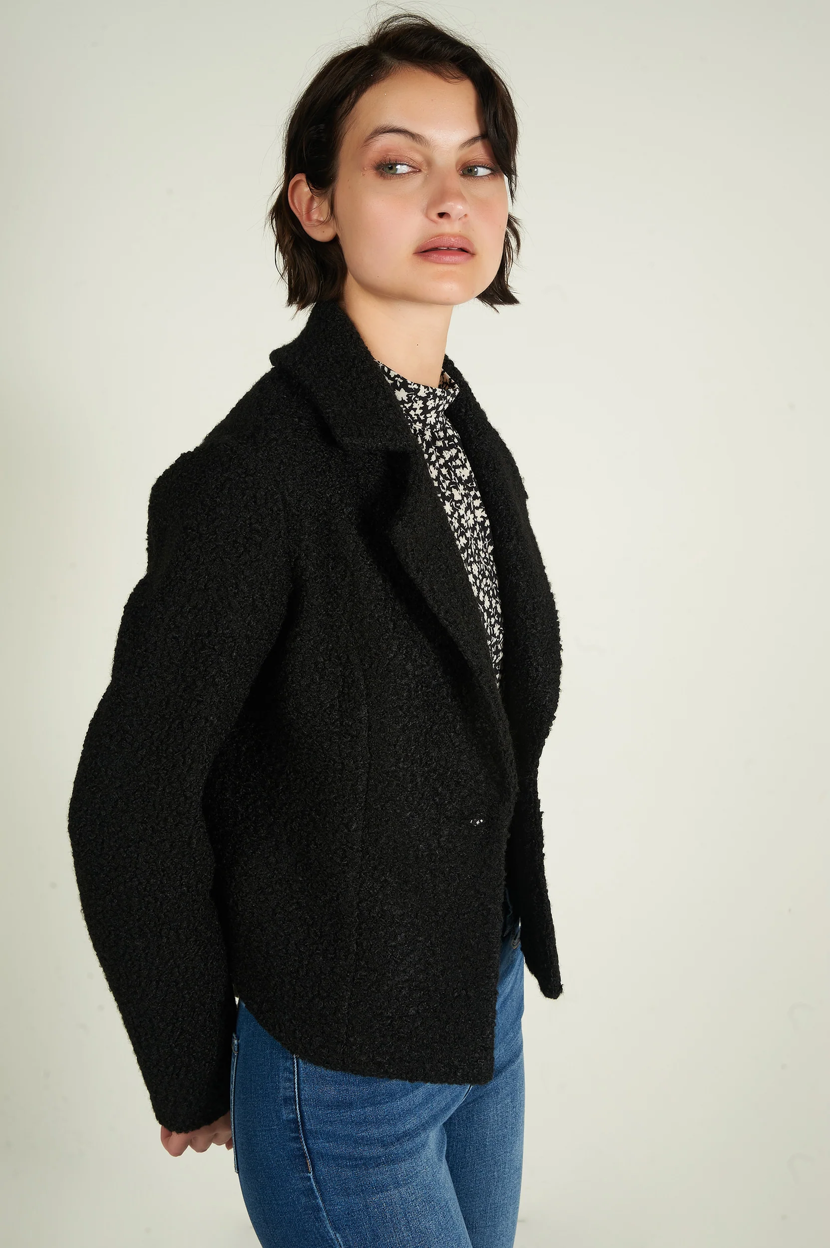 Veste sherpa en tissu bouclé - KOKO - (R-A11) - Image 18