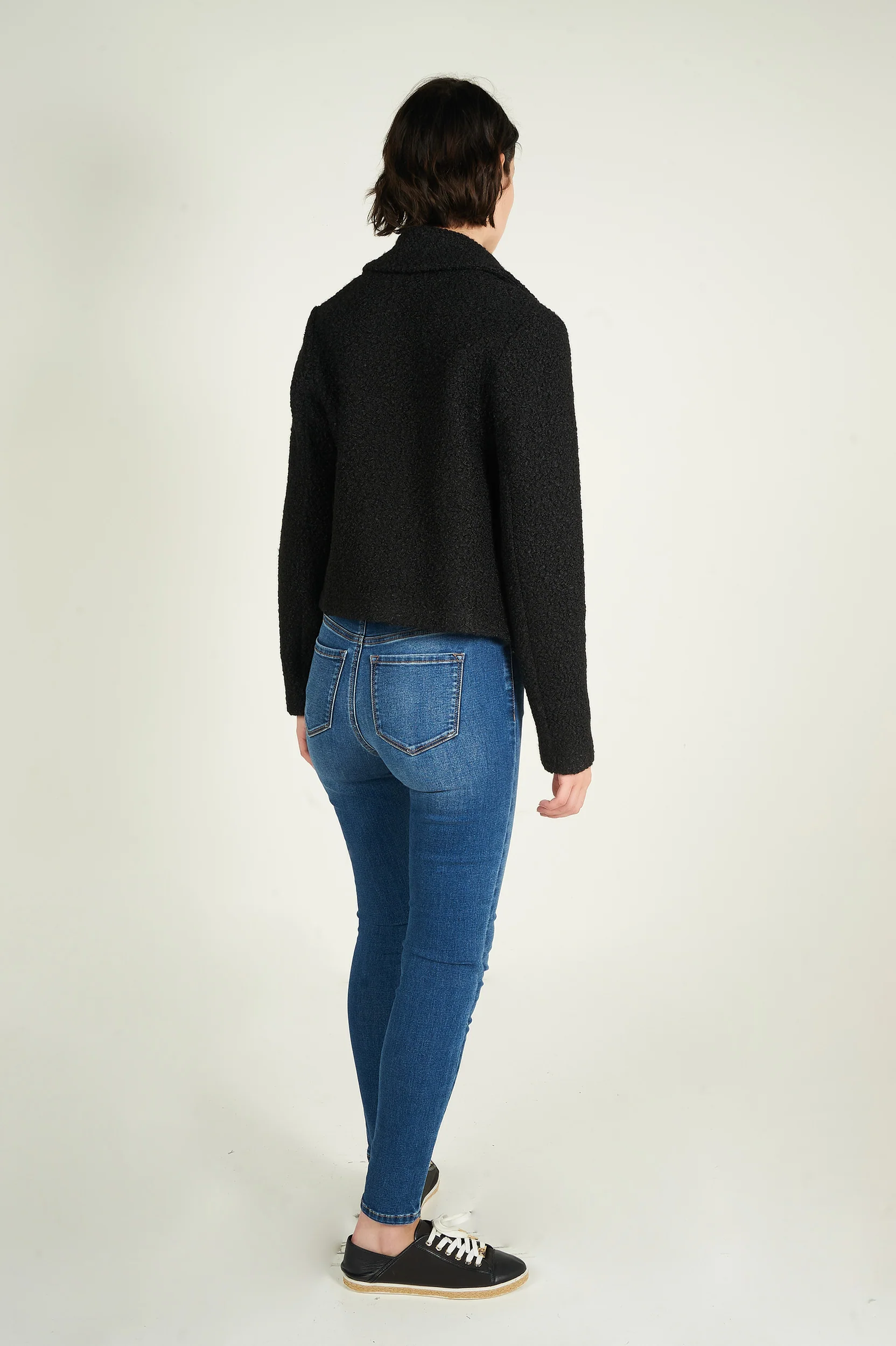 Veste sherpa en tissu bouclé - KOKO - (R-A11) - Image 21
