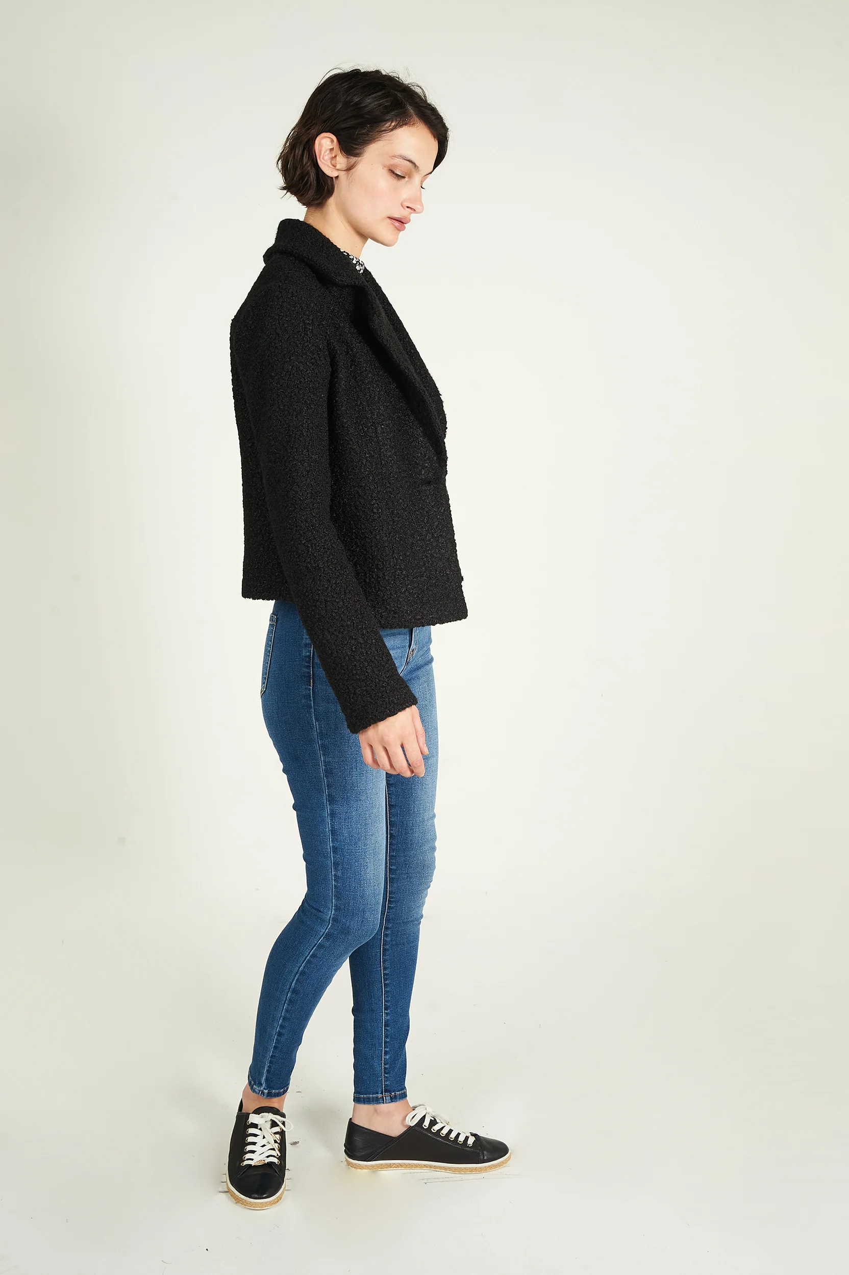 Veste sherpa en tissu bouclé - KOKO - (R-A11) - Image 22