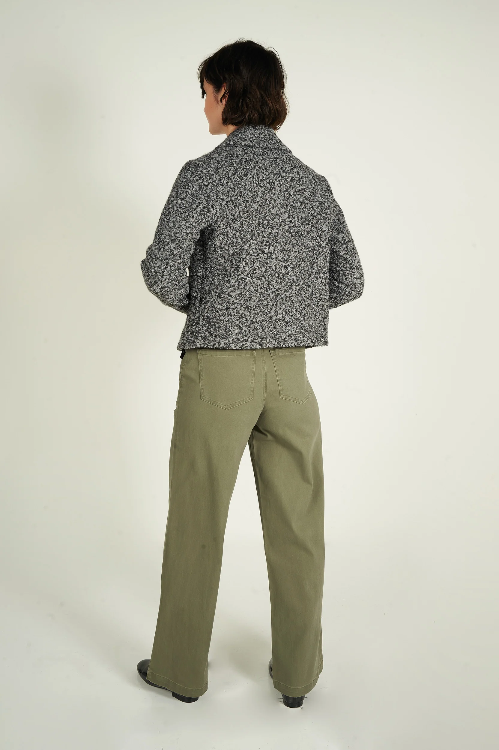 Veste sherpa en tissu bouclé - KOKO - (R-A11) - Image 6