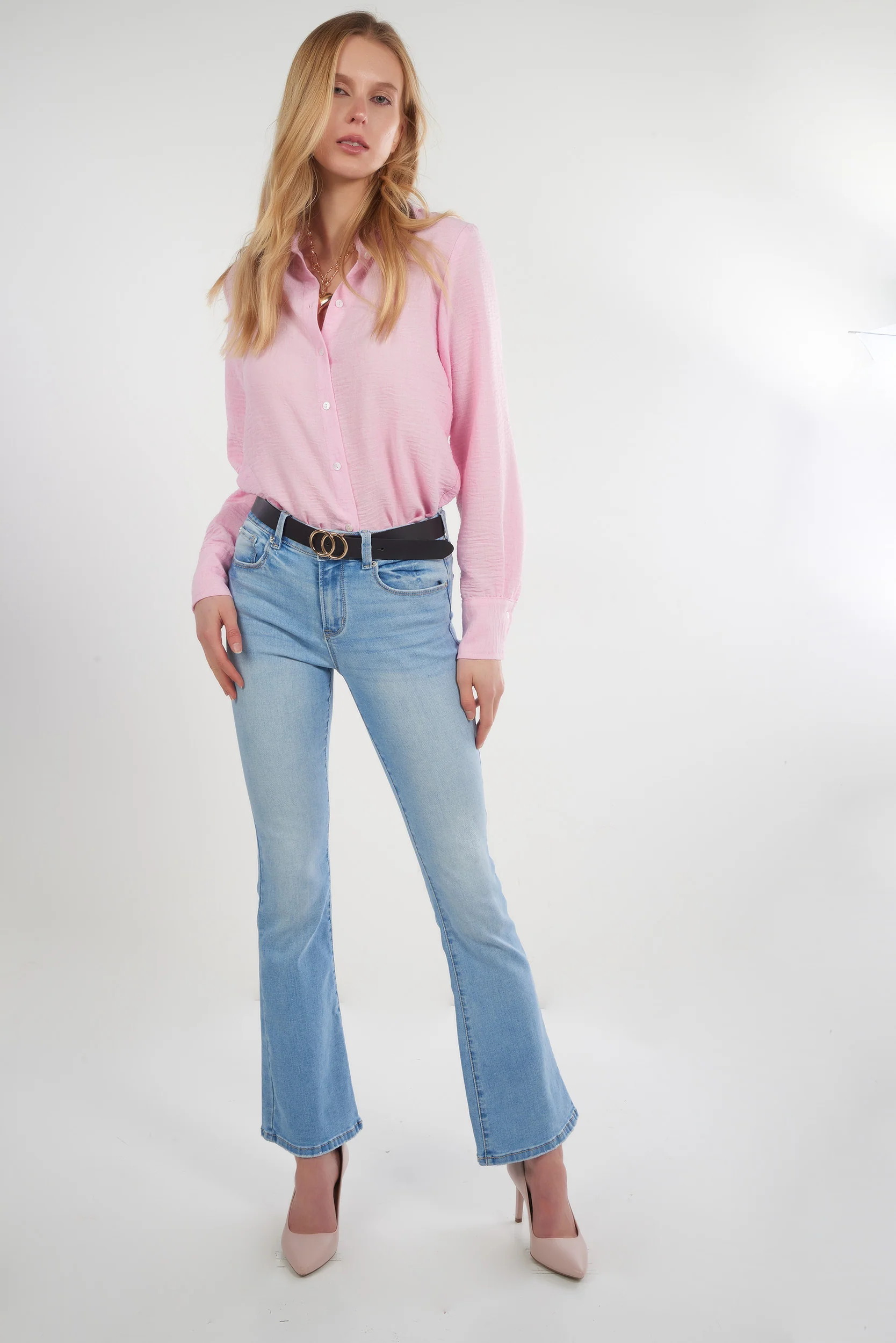 Jean à jambe évasée - EP3577 - (E-C18) - Image 11