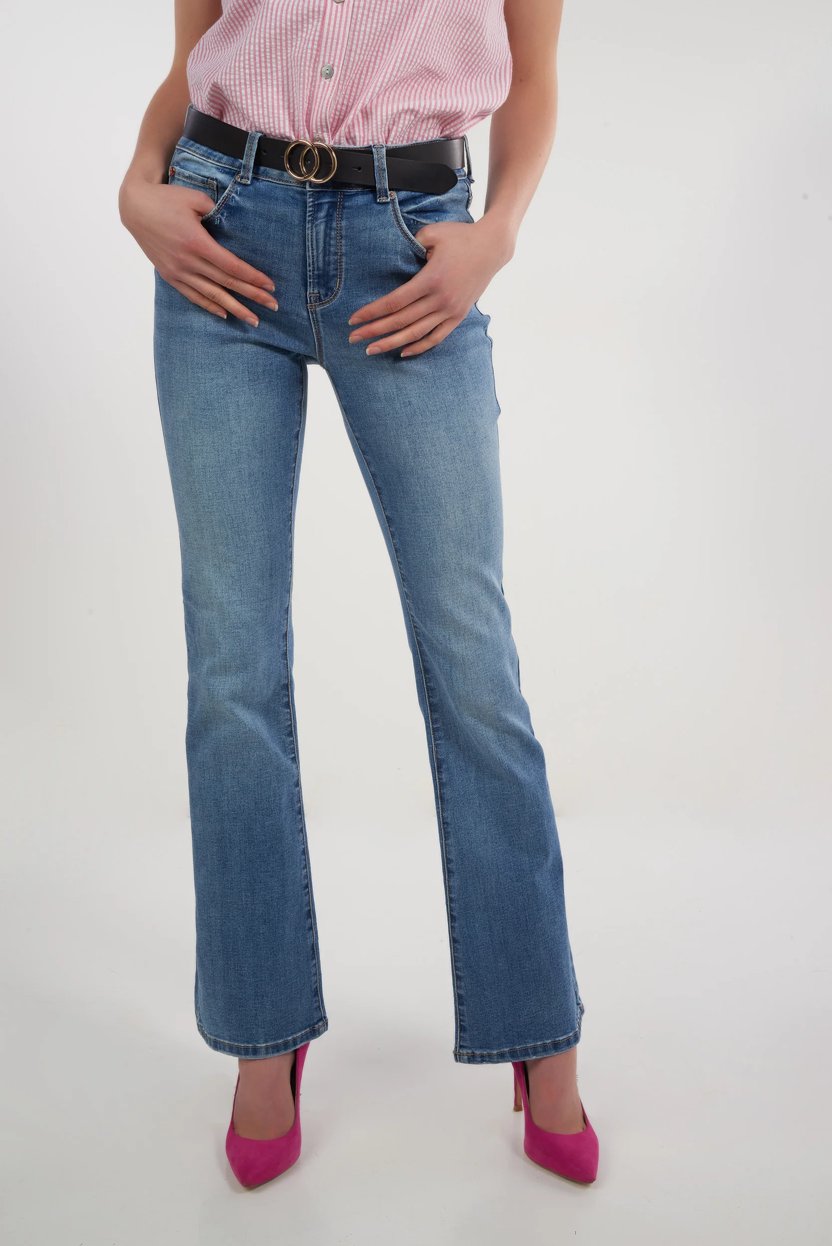 Jean à jambe évasée - EP3577 - (E-C18) - Image 14