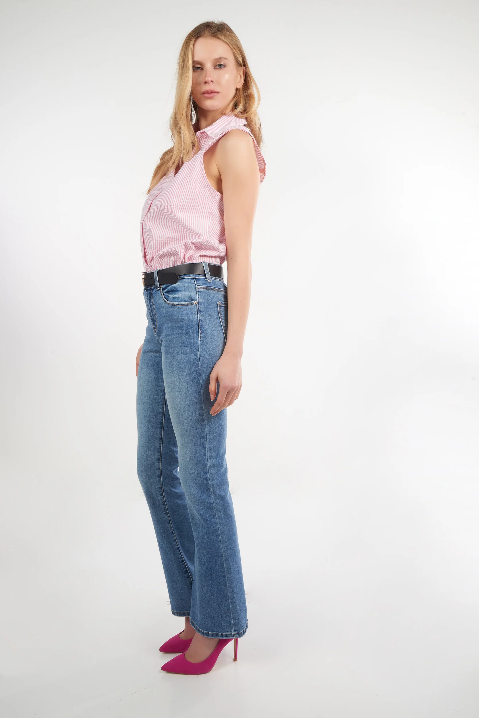 Jean à jambe évasée - EP3577 - (E-C18) - Image 19