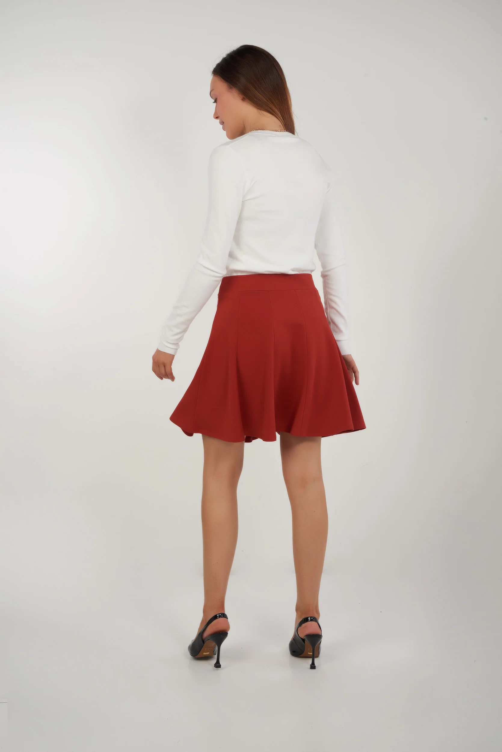 Jupe courte plissée - DEJA-SC - (R-A17) - Image 5
