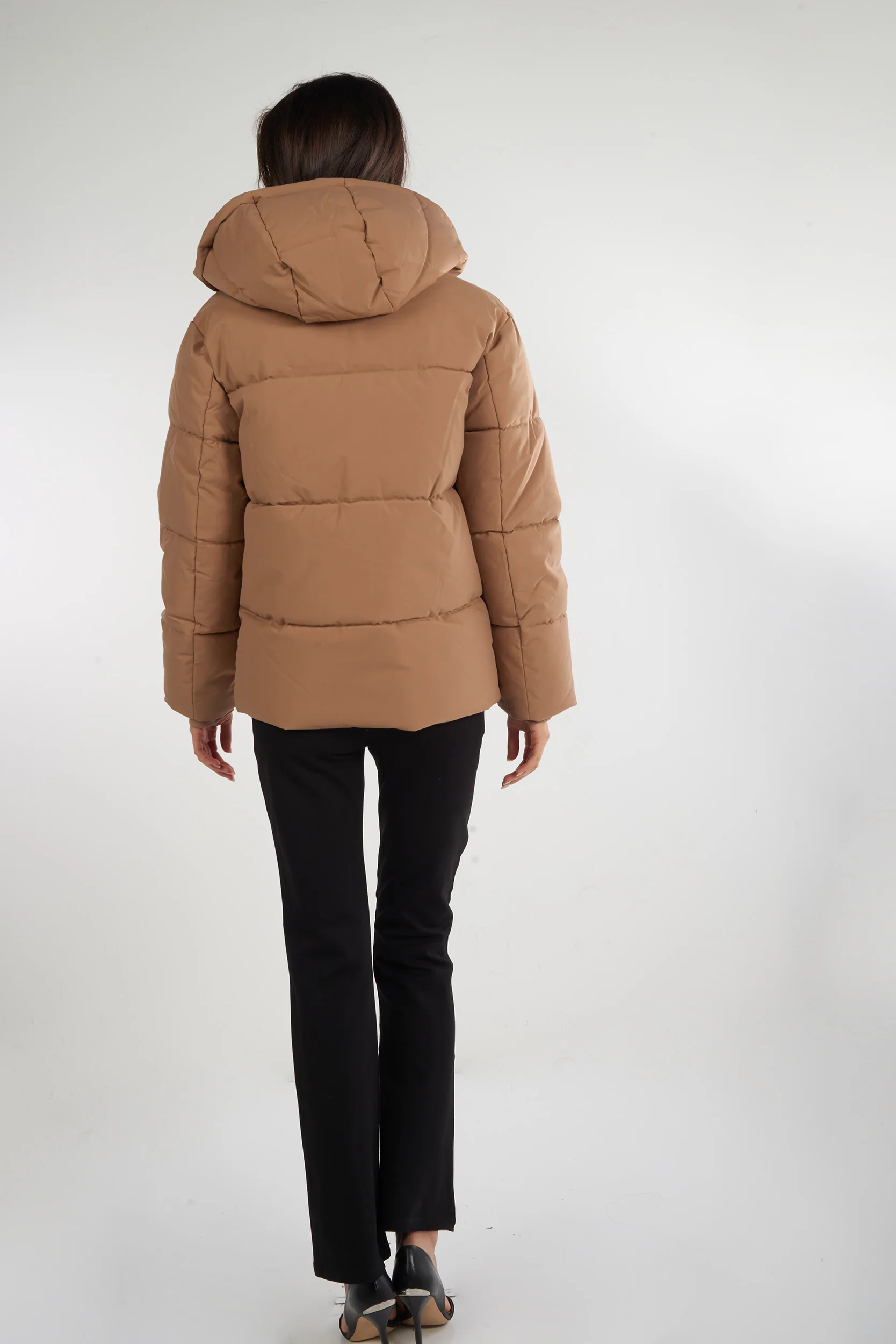 Manteau court à capuche - MAINA - (E-C3) - Image 14