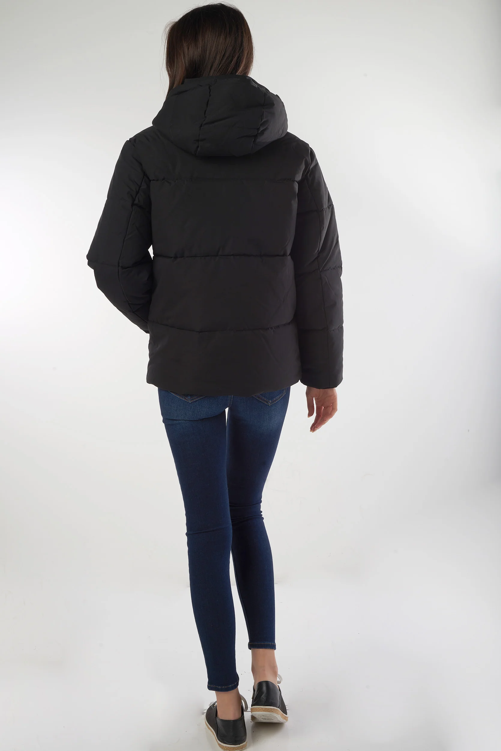Manteau court à capuche - MAINA - (E-C3) - Image 6