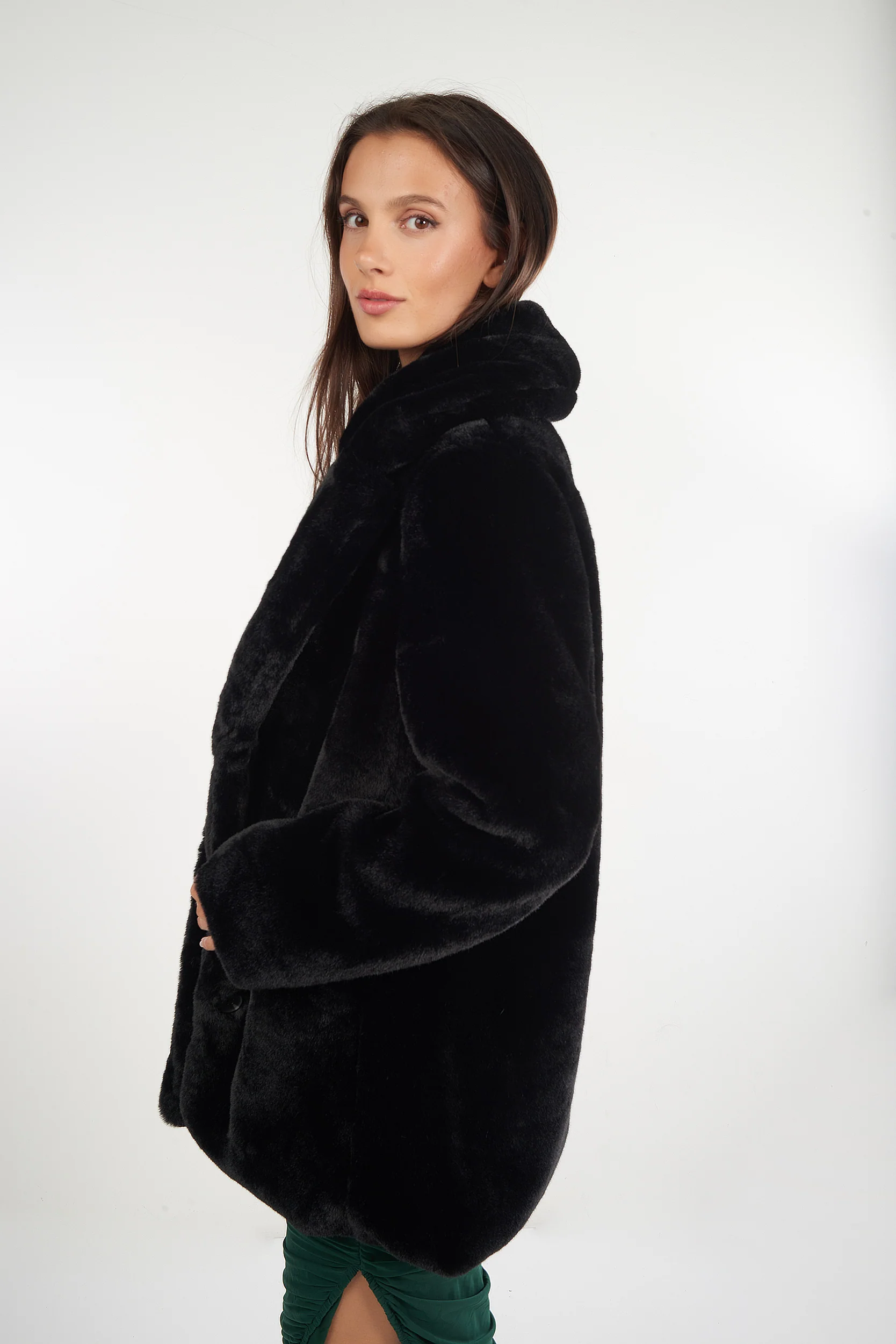 Manteau long en fourrure - ALEX - (E-C4) - Image 10