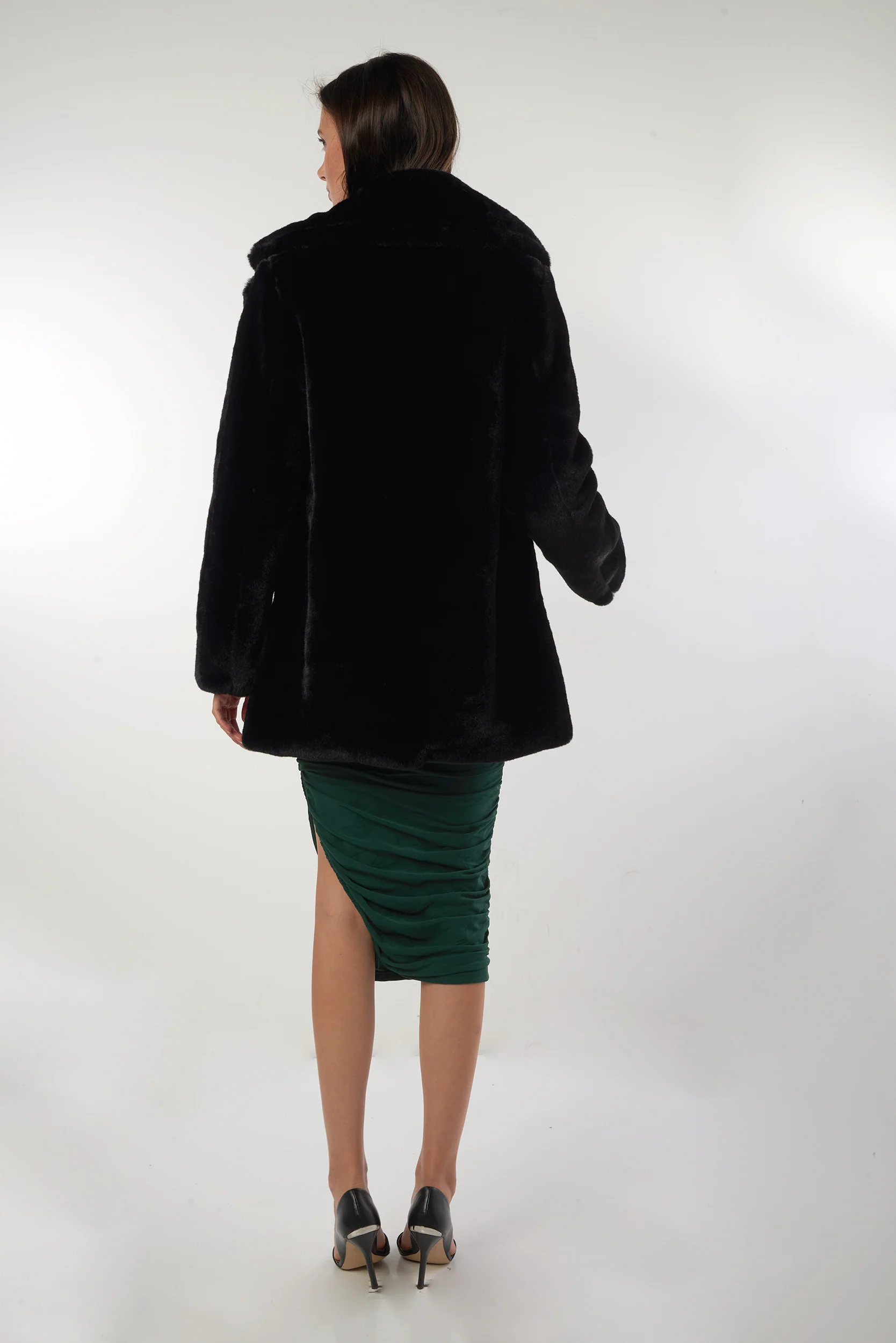 Manteau long en fourrure - ALEX - (E-C4) - Image 16