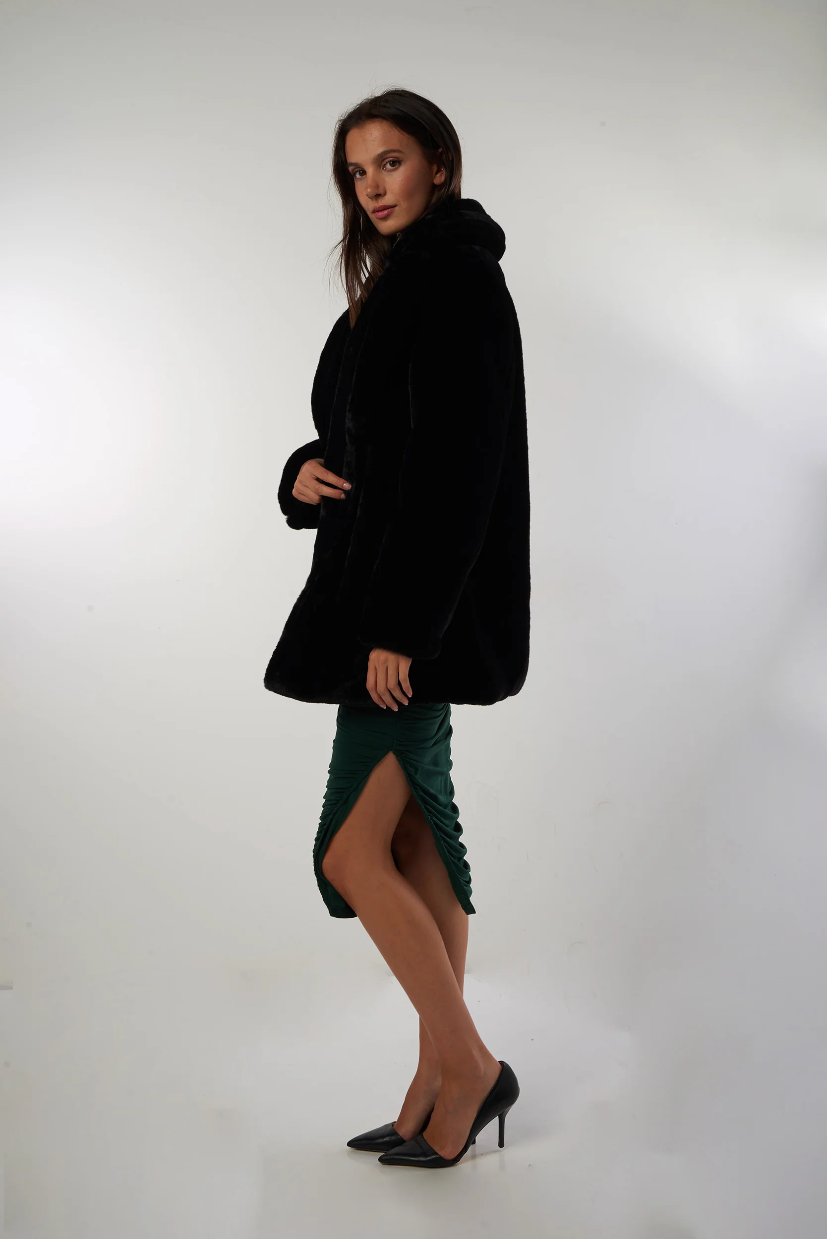 Manteau long en fourrure - ALEX - (E-C4) - Image 17