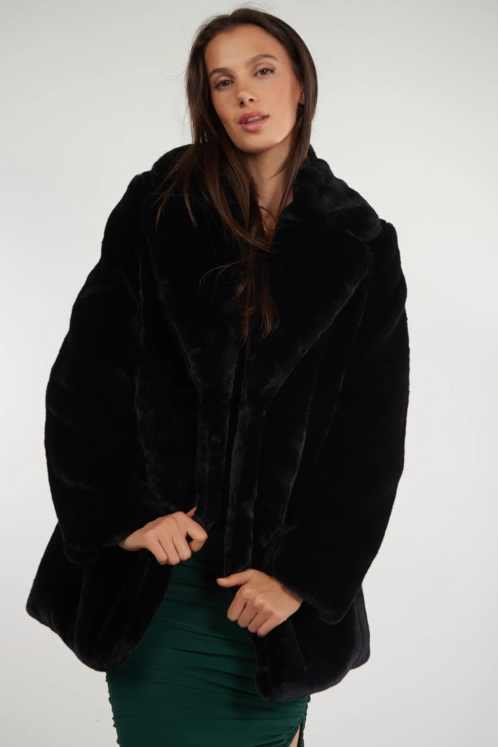 Manteau long en fourrure - ALEX - (E-C4) - Image 9