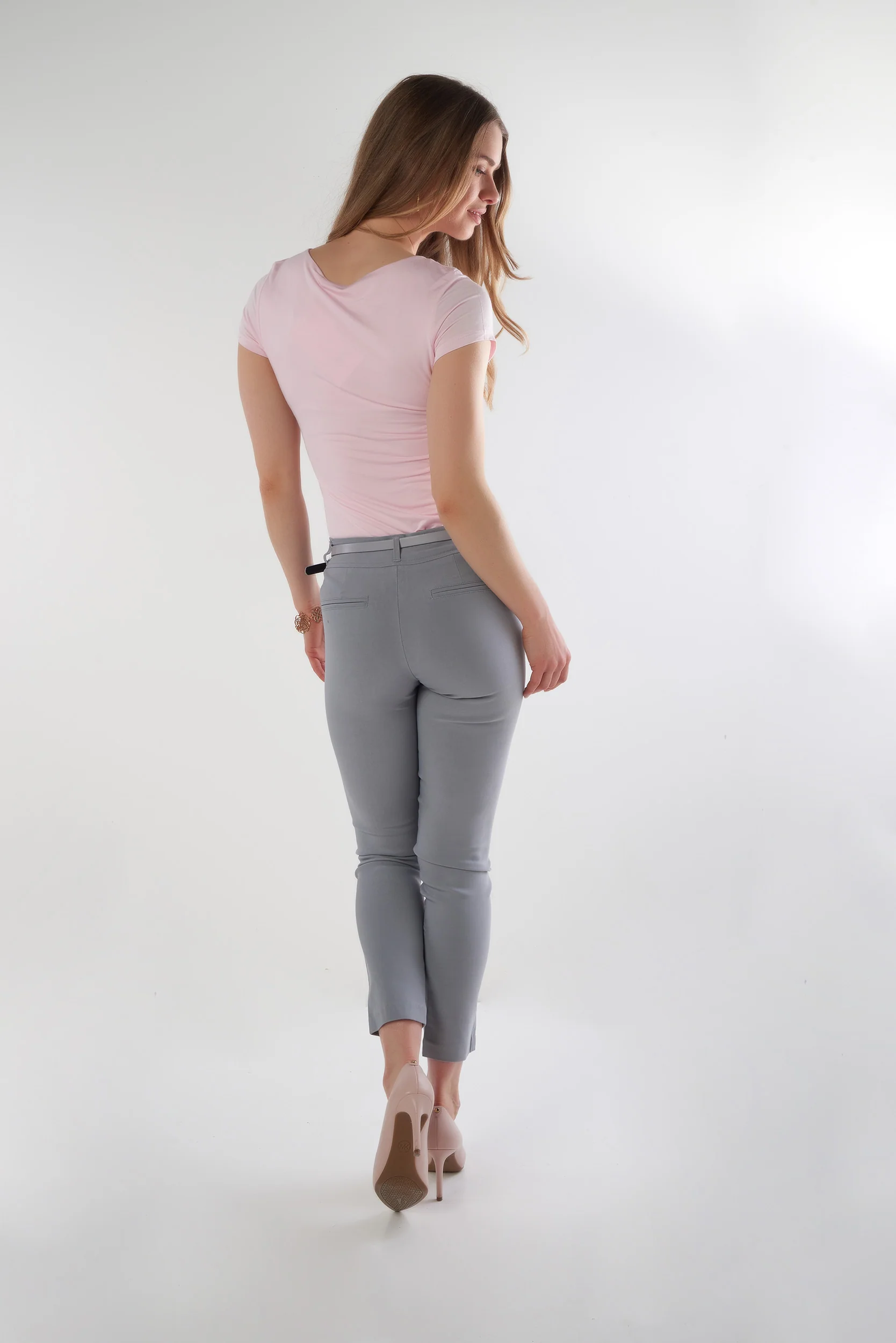 Pantalon étroit avec ceinture - HP9080-Z1 - (E-C1) - Image 12