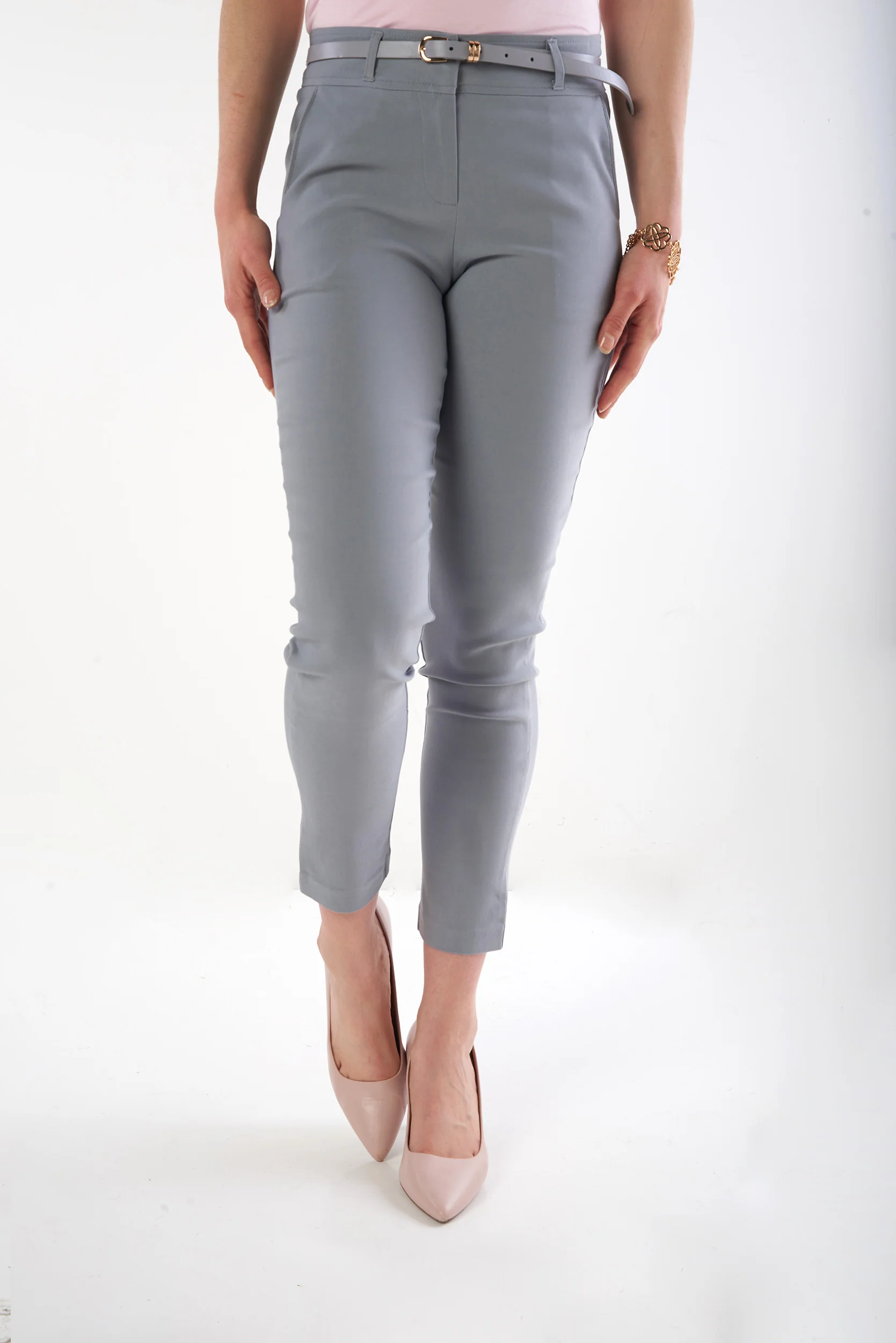 Pantalon étroit avec ceinture - HP9080-Z1 - (E-C1) - Image 13