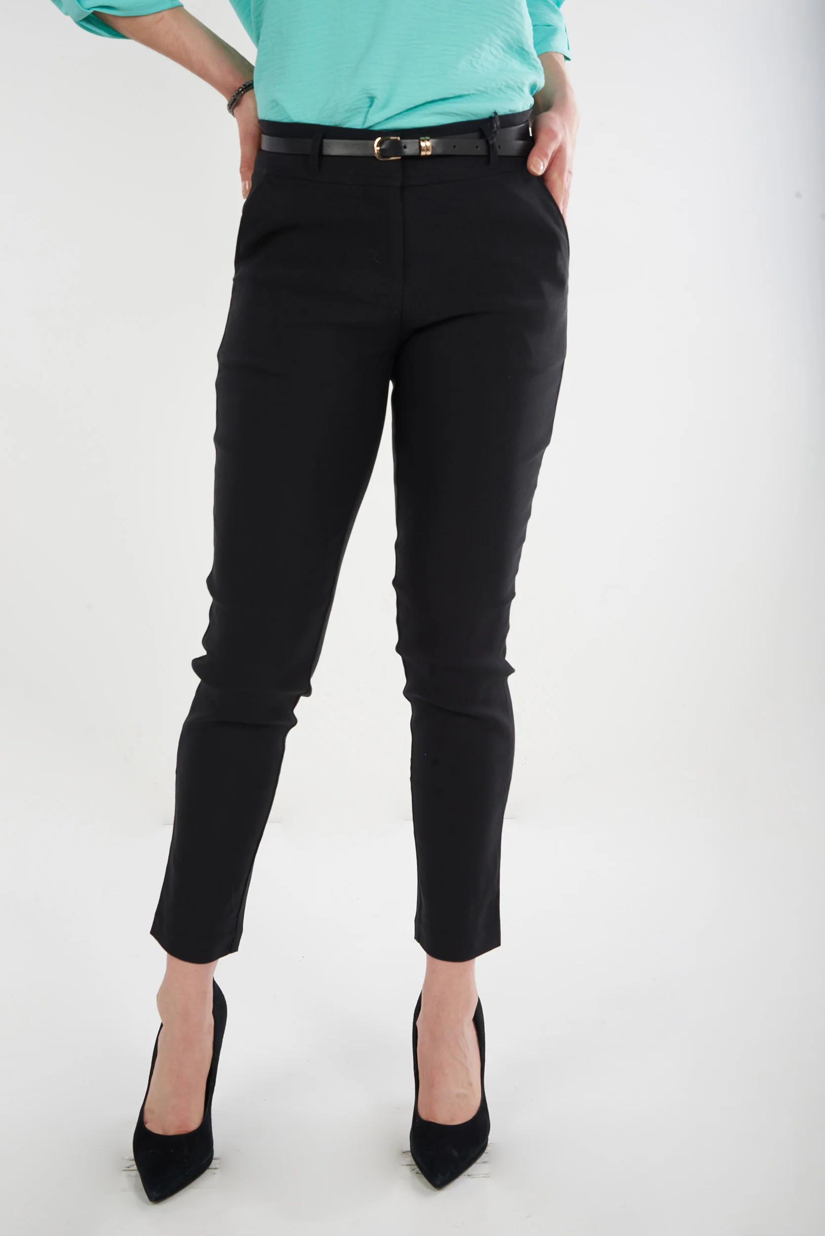 Pantalon étroit avec ceinture - HP9080-Z1 - (E-C1) - Image 14