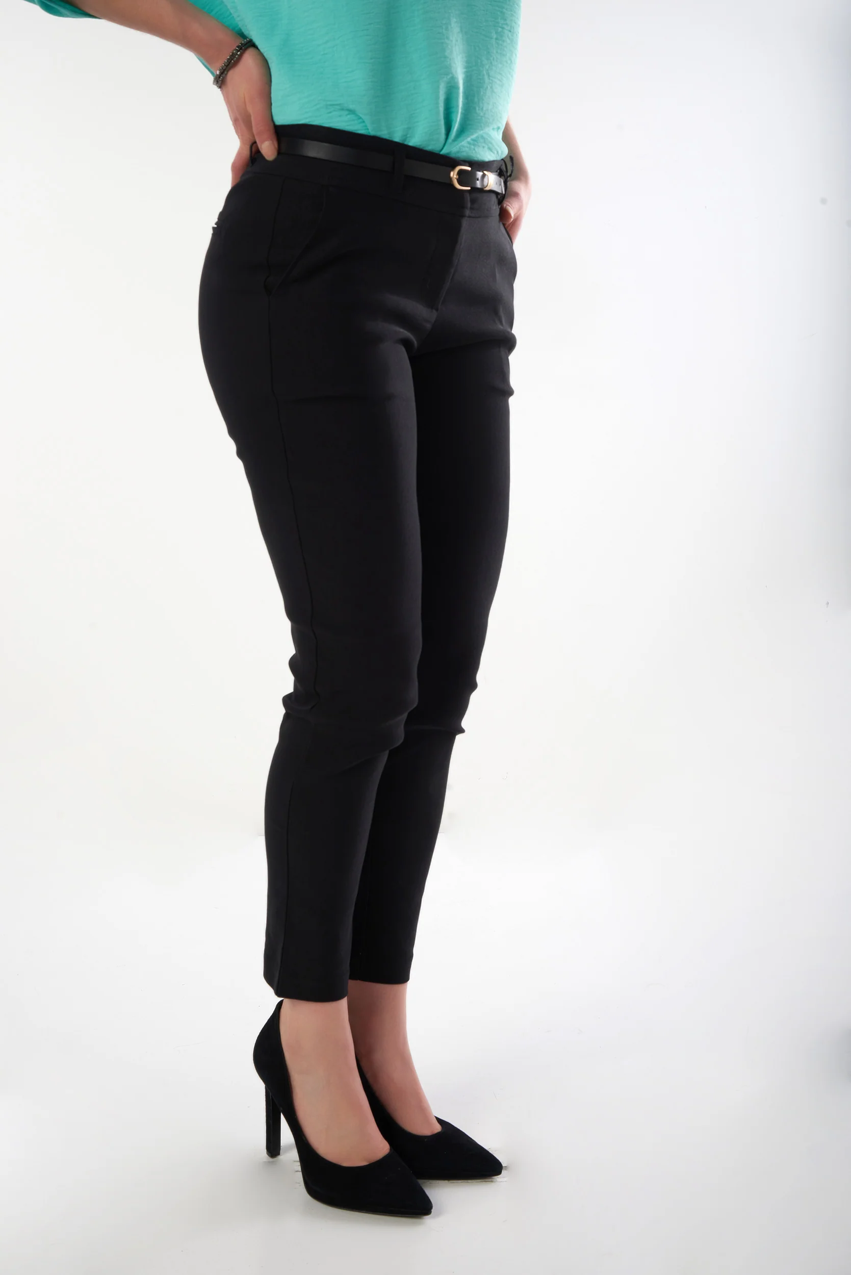 Pantalon étroit avec ceinture - HP9080-Z1 - (E-C1) - Image 16