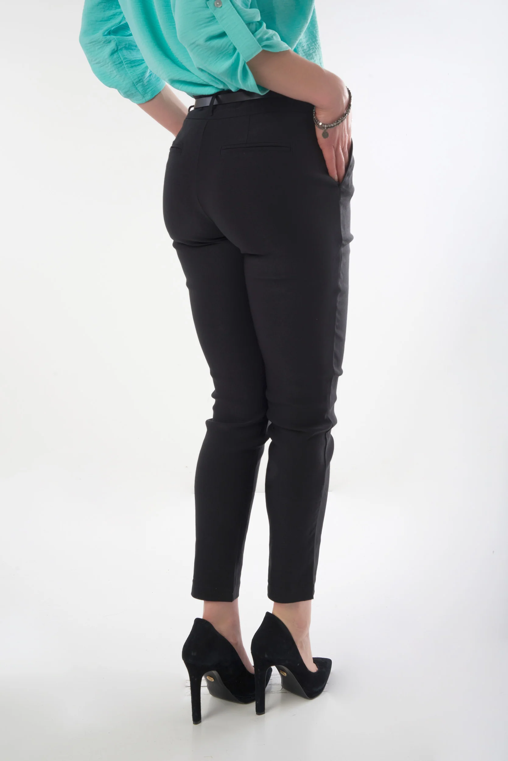 Pantalon étroit avec ceinture - HP9080-Z1 - (E-C1) - Image 17