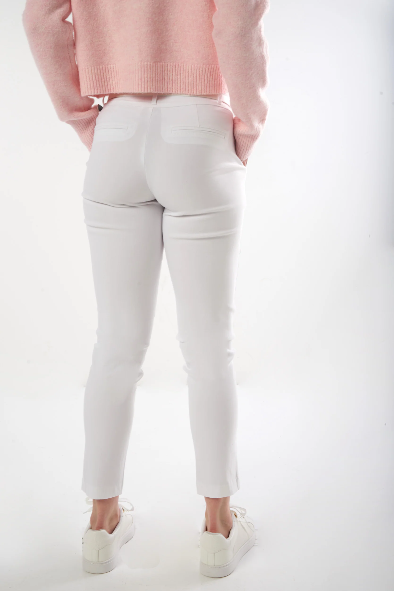 Pantalon étroit avec ceinture - HP9080-Z1 - (E-C1) - Image 3