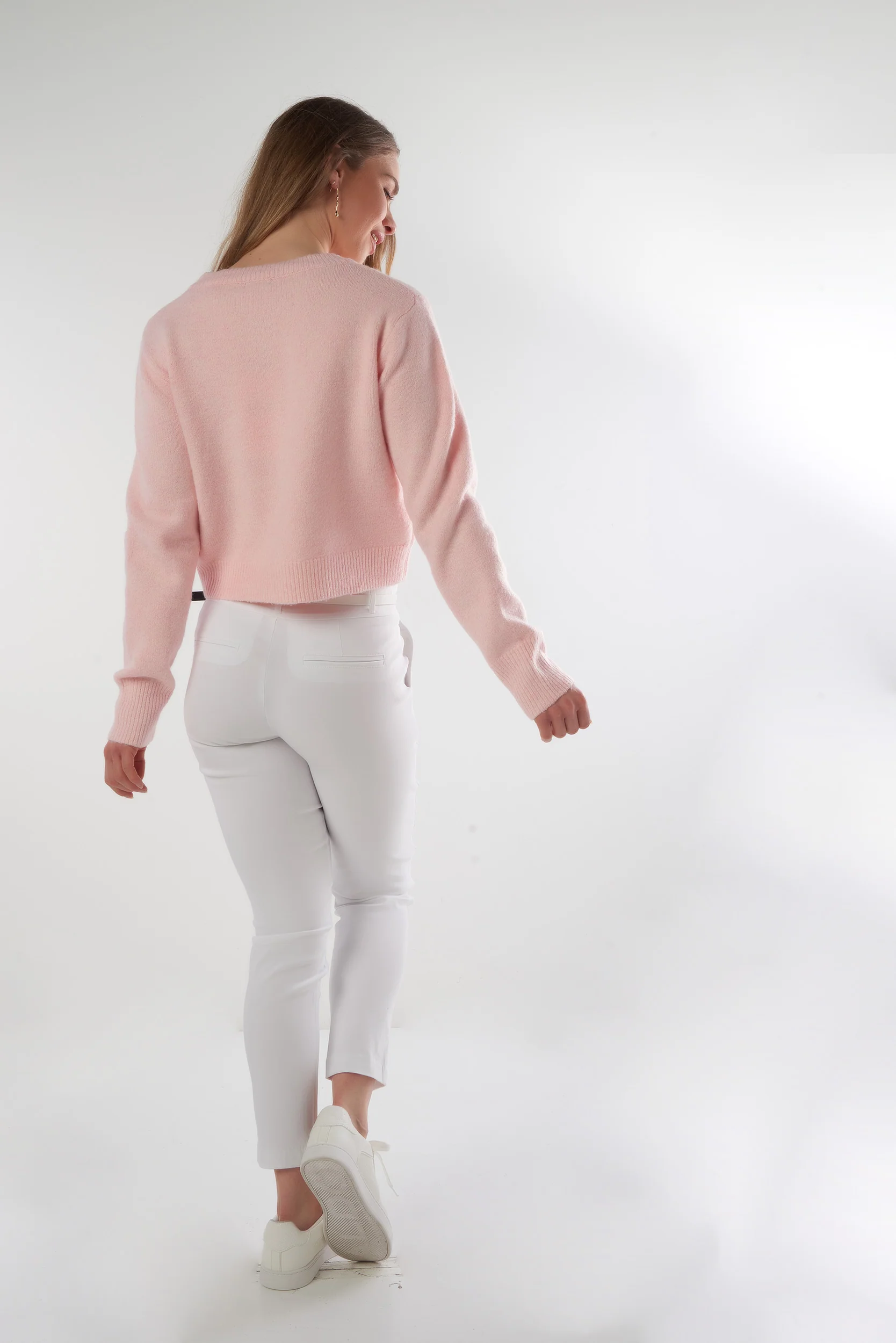 Pantalon étroit avec ceinture - HP9080-Z1 - (E-C1) - Image 6
