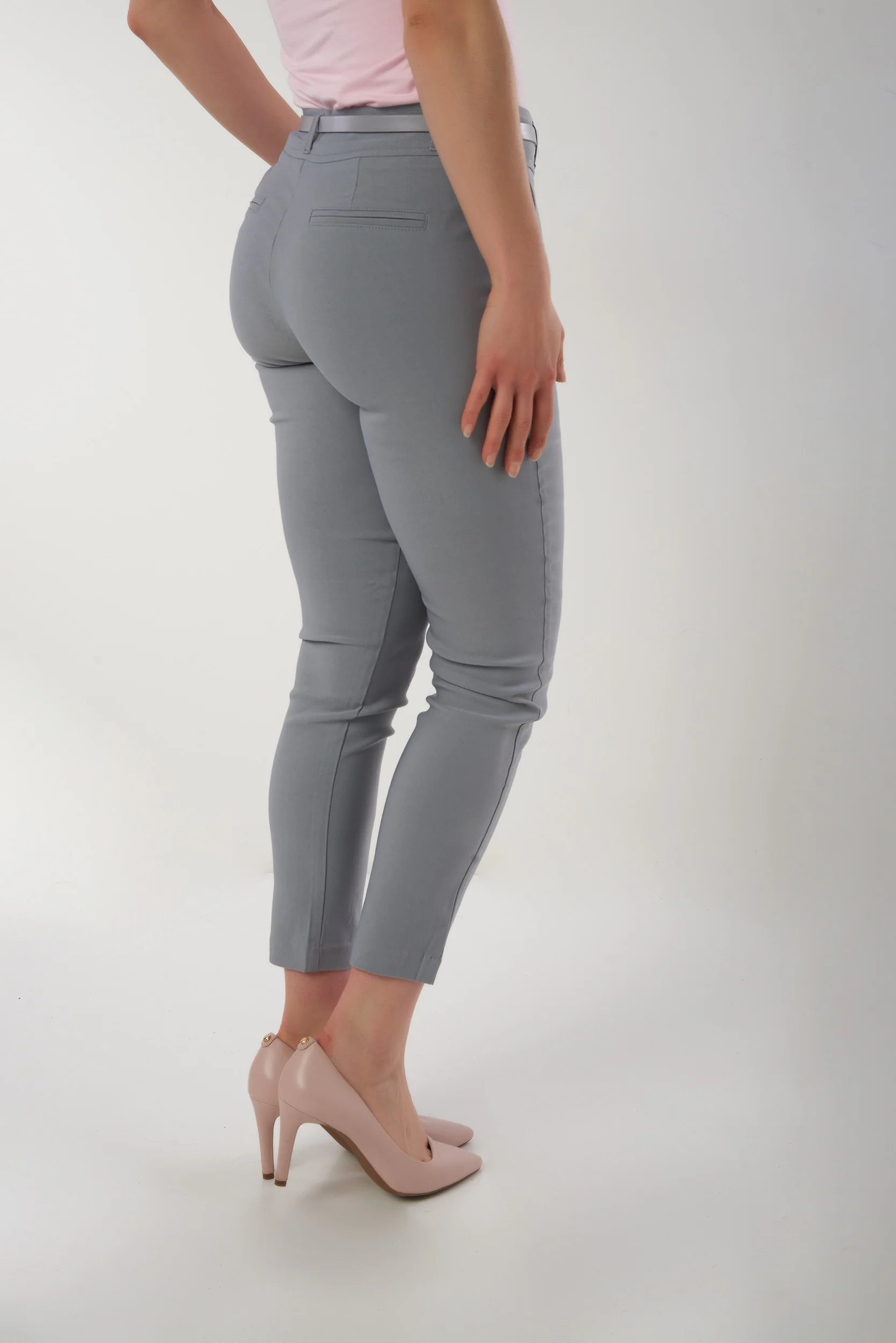 Pantalon étroit avec ceinture - HP9080-Z1 - (E-C1) - Image 9