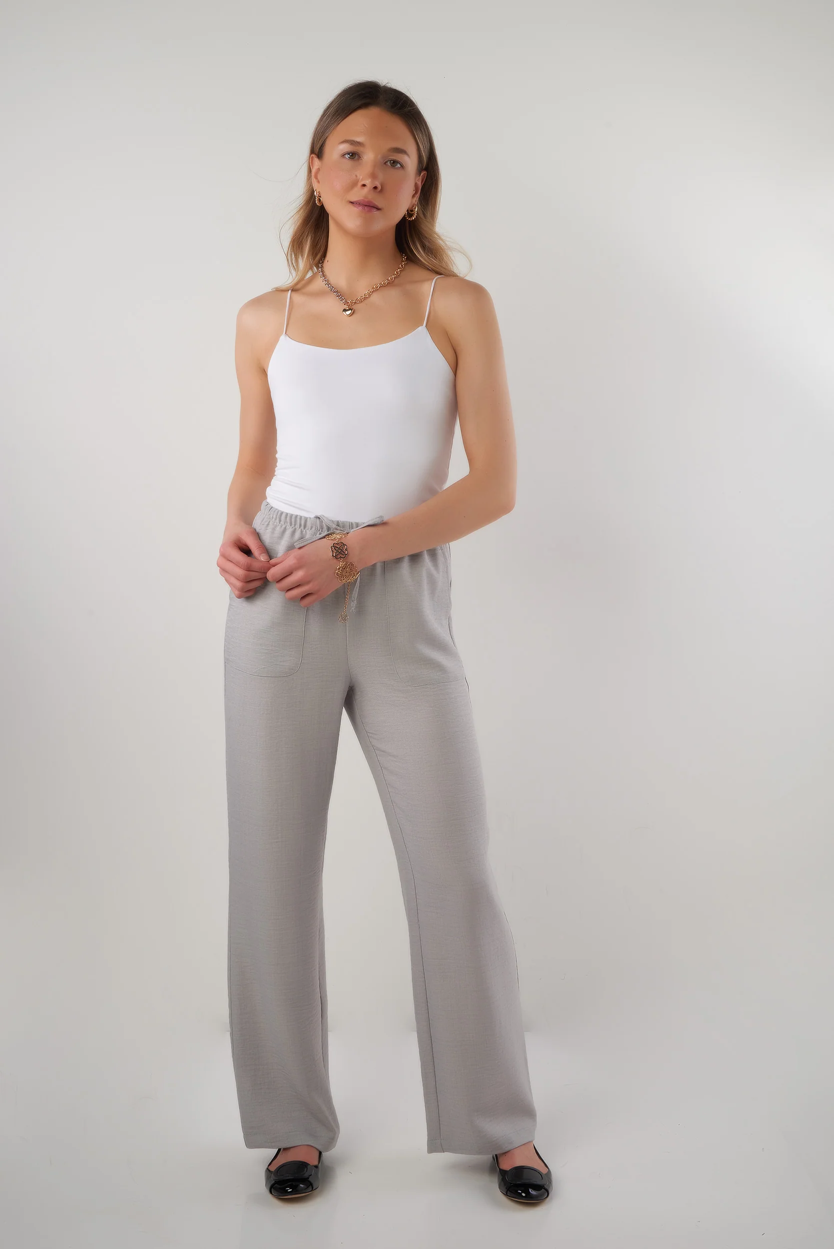 Pantalon à jambe large - BONI - (R-A11) - Image 10