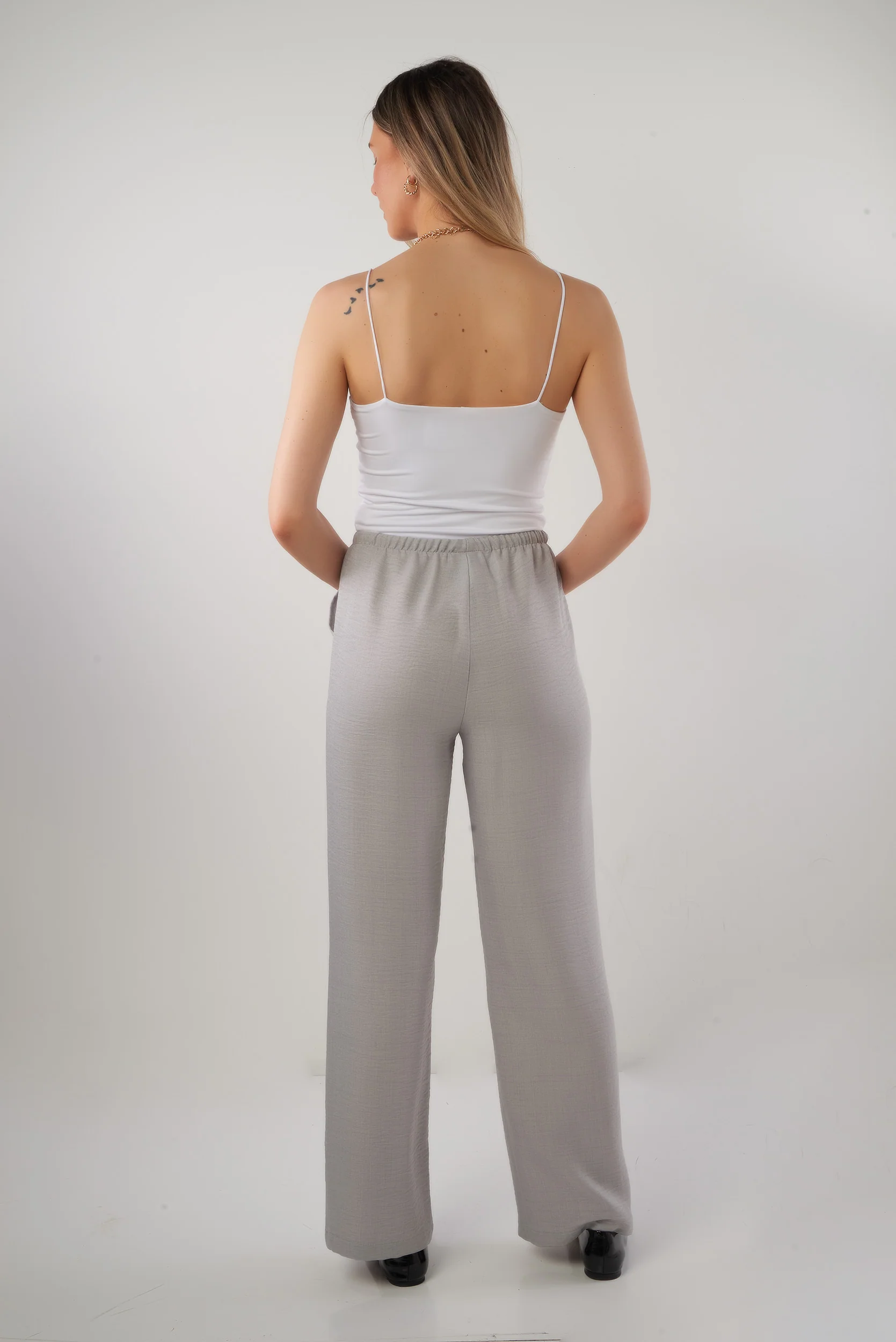 Pantalon à jambe large - BONI - (R-A11) - Image 11