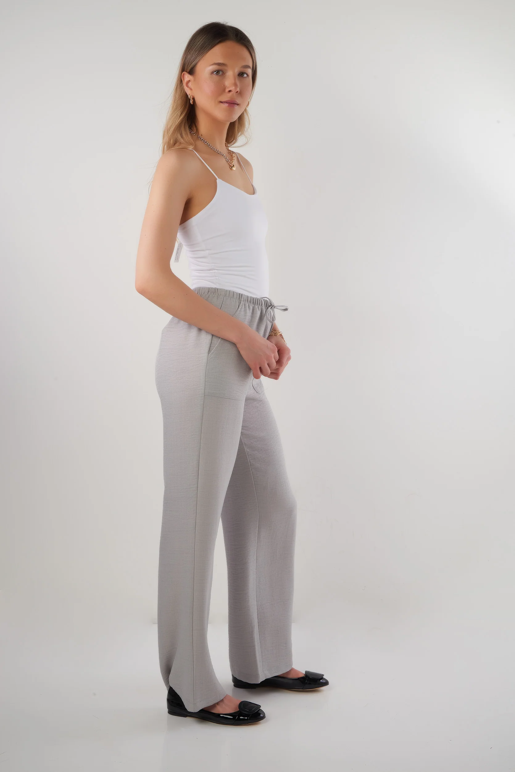 Pantalon à jambe large - BONI - (R-A11) - Image 12