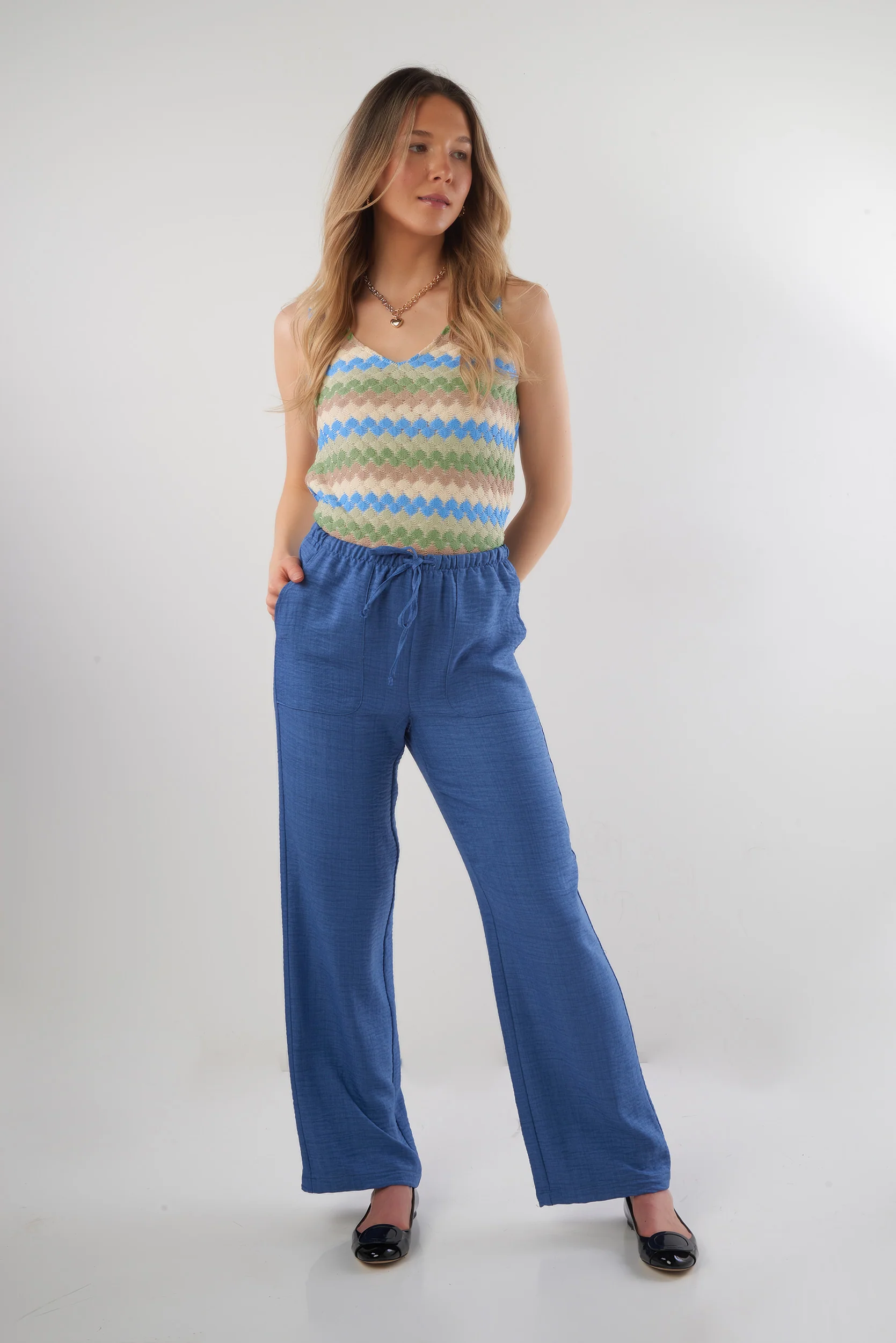 Pantalon à jambe large - BONI - (R-A11) - Image 16