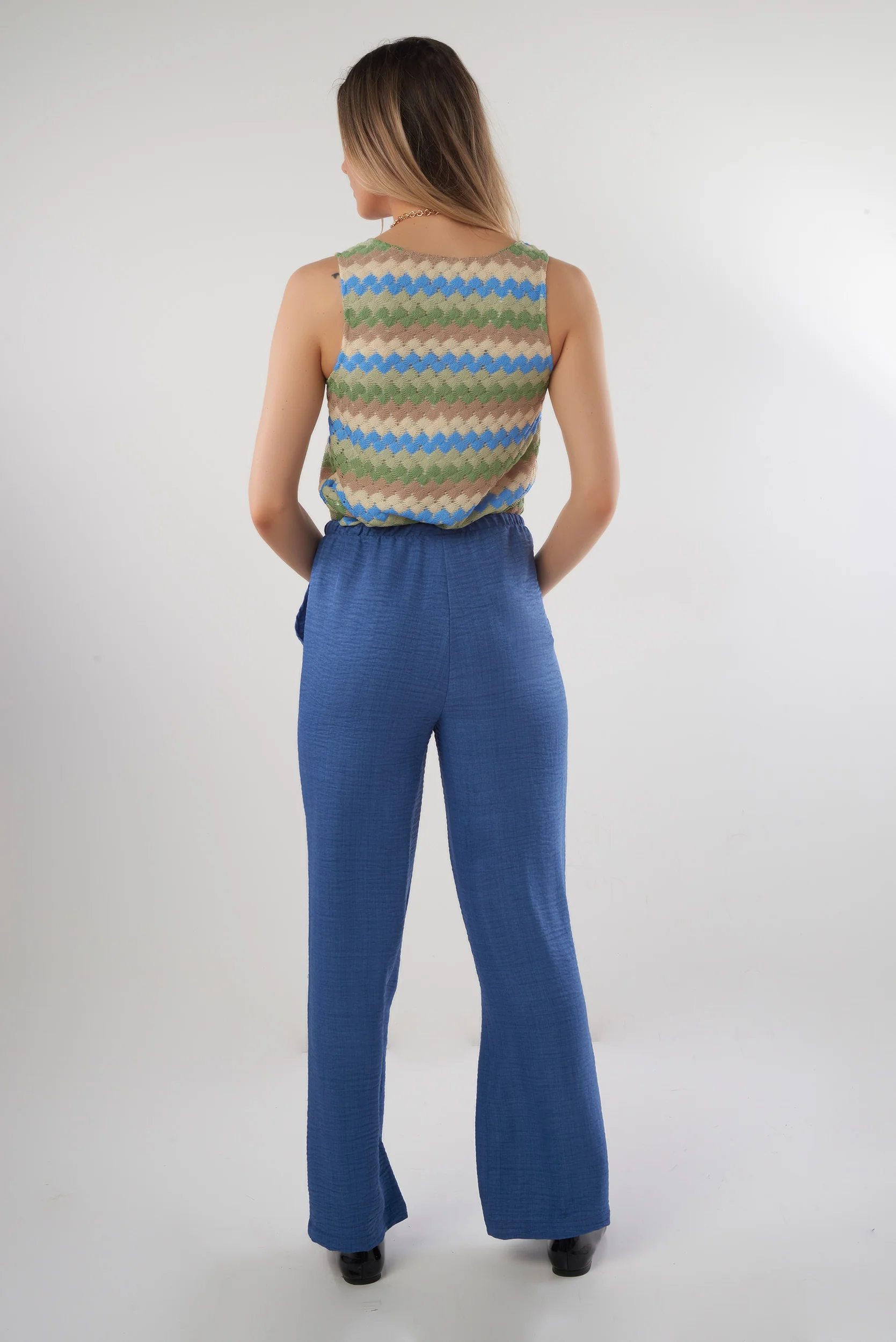 Pantalon à jambe large - BONI - (R-A11) - Image 17