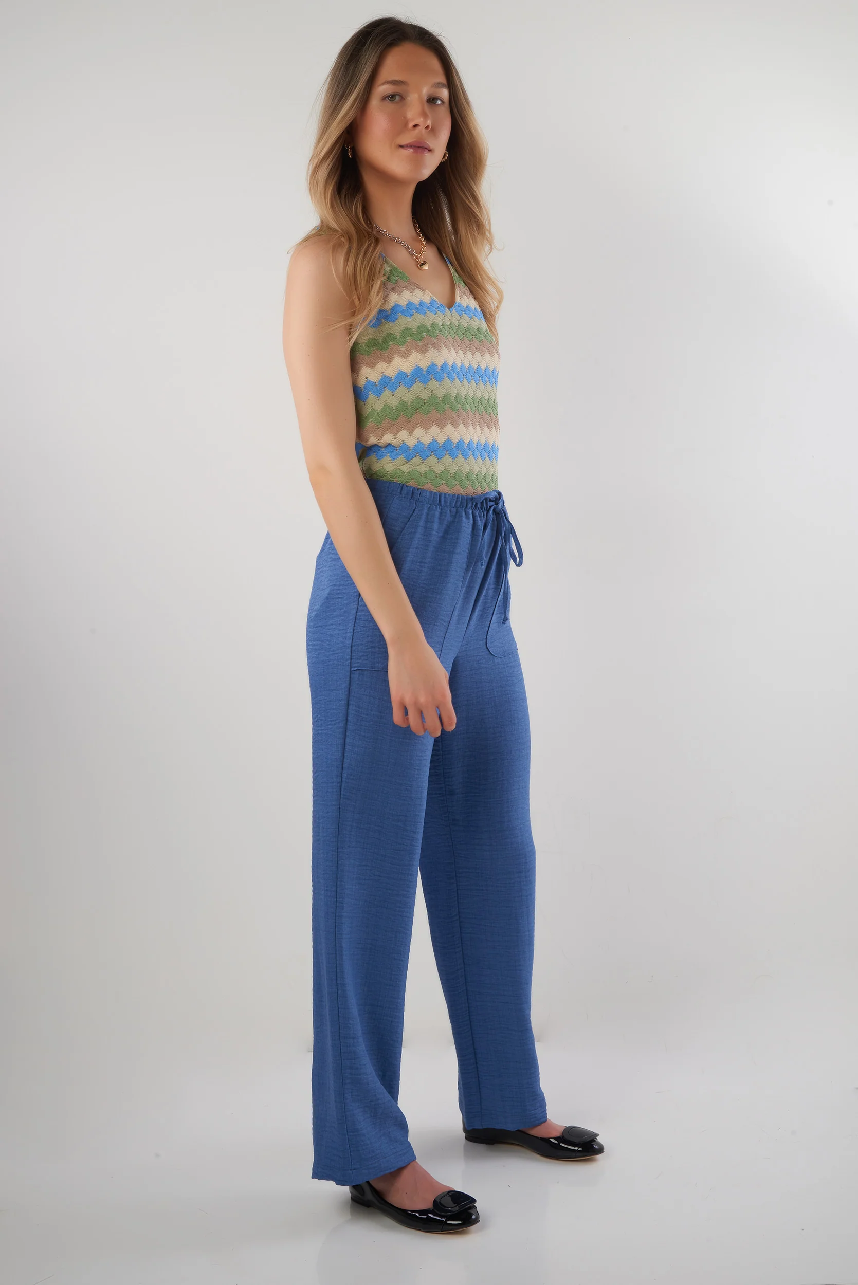 Pantalon à jambe large - BONI - (R-A11) - Image 18