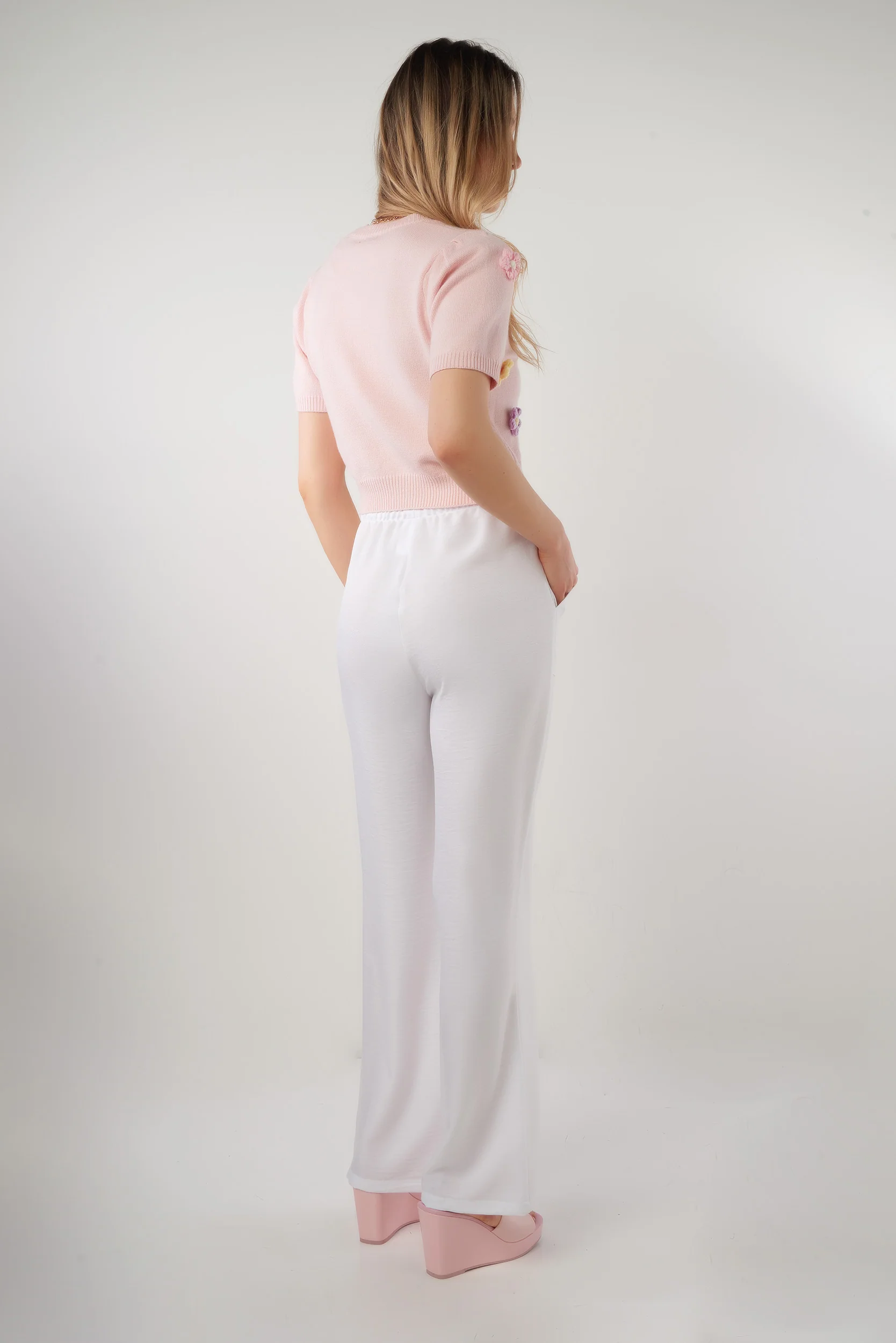 Pantalon à jambe large - BONI - (R-A11) - Image 5