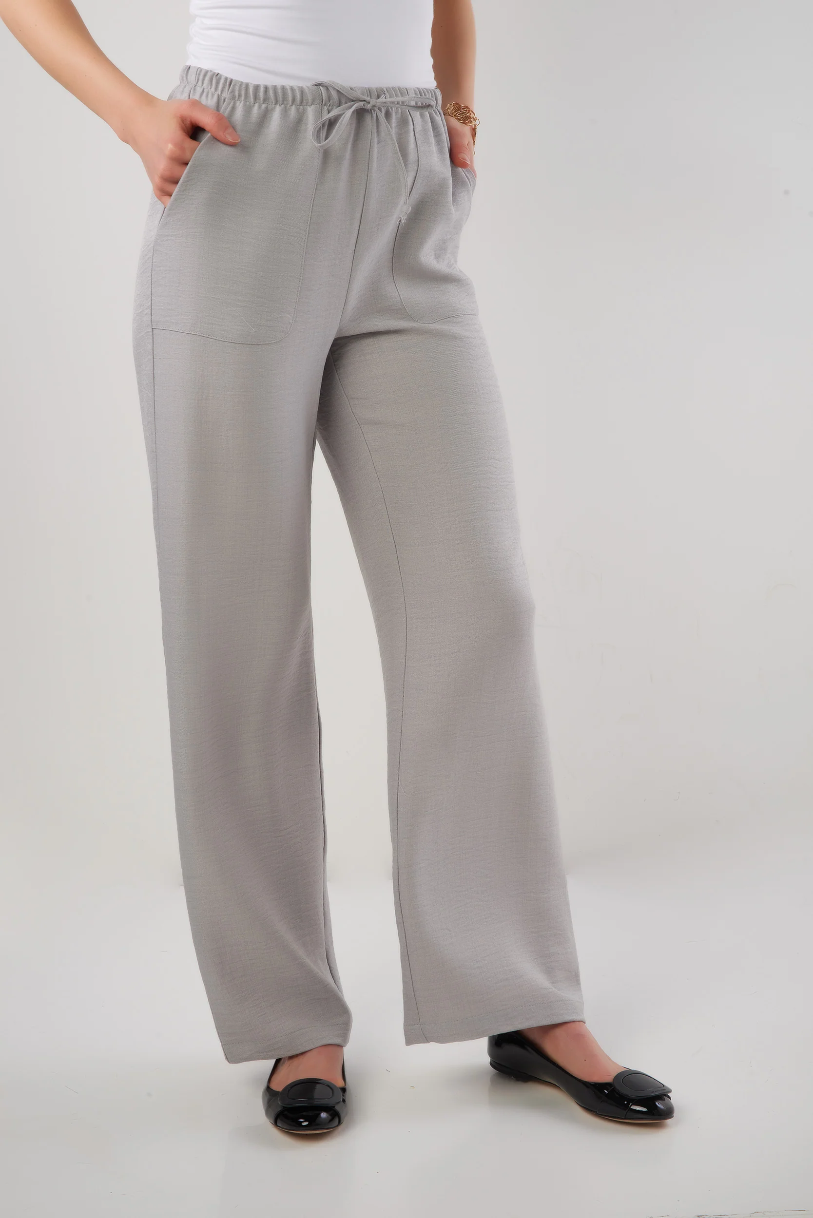 Pantalon à jambe large - BONI - (R-A11) - Image 8