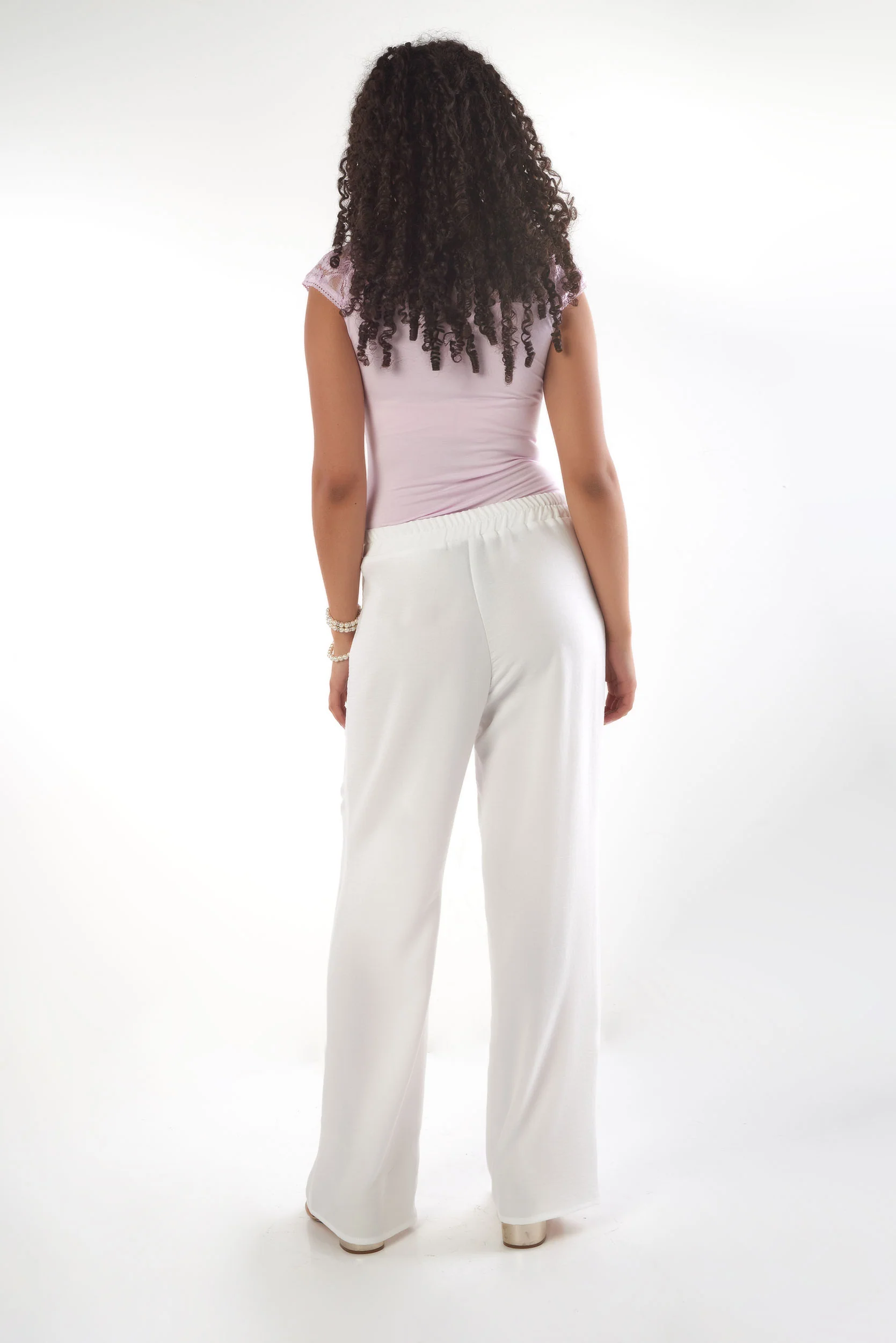Pantalon à Ceinture Nouée - PONI2 - (R-B5) - Image 13