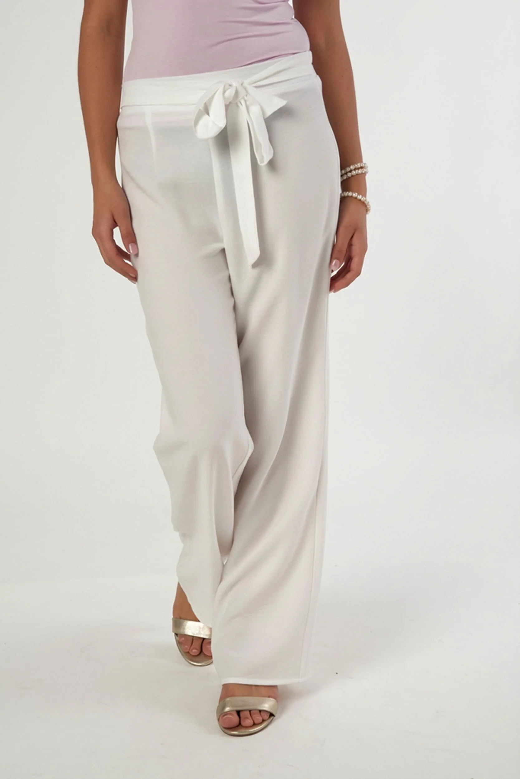 Pantalon à Ceinture Nouée - PONI2 - (R-B5) - Image 8